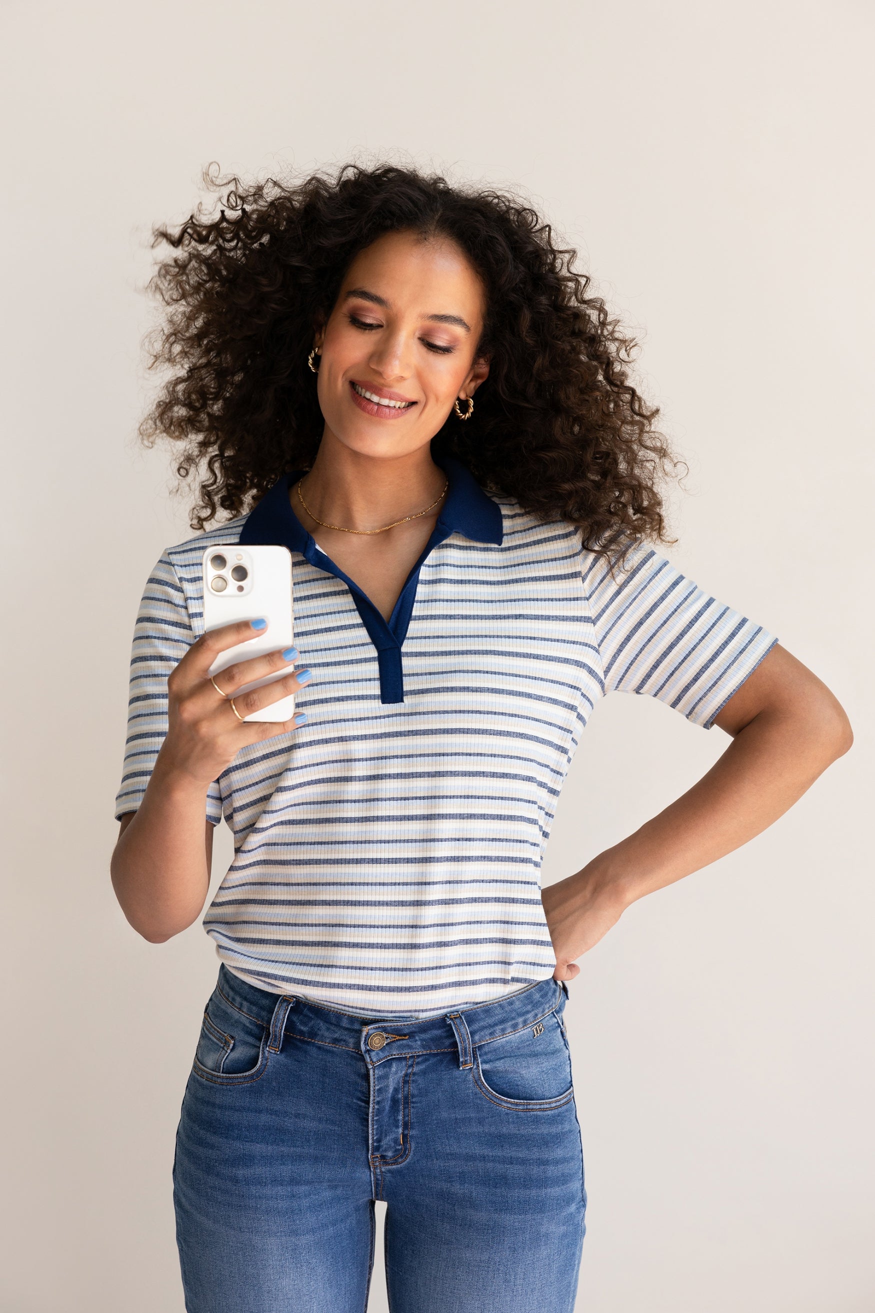 Tillie | Bluewash/Multi color