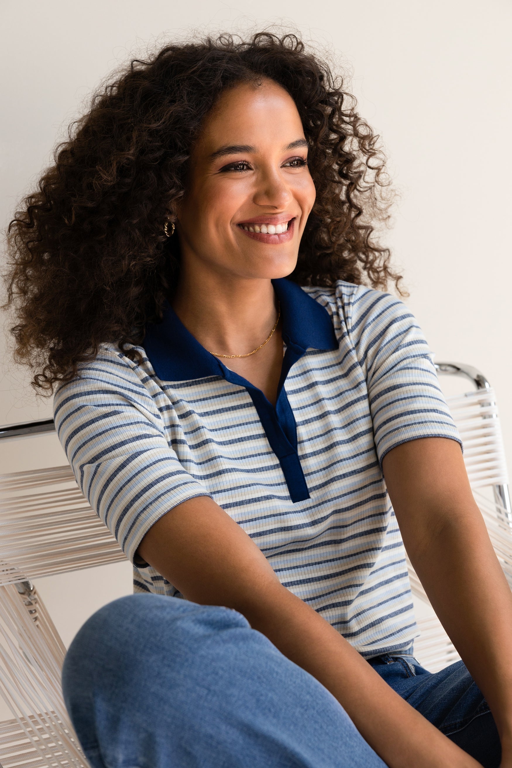 Tillie | Bluewash/Multi color