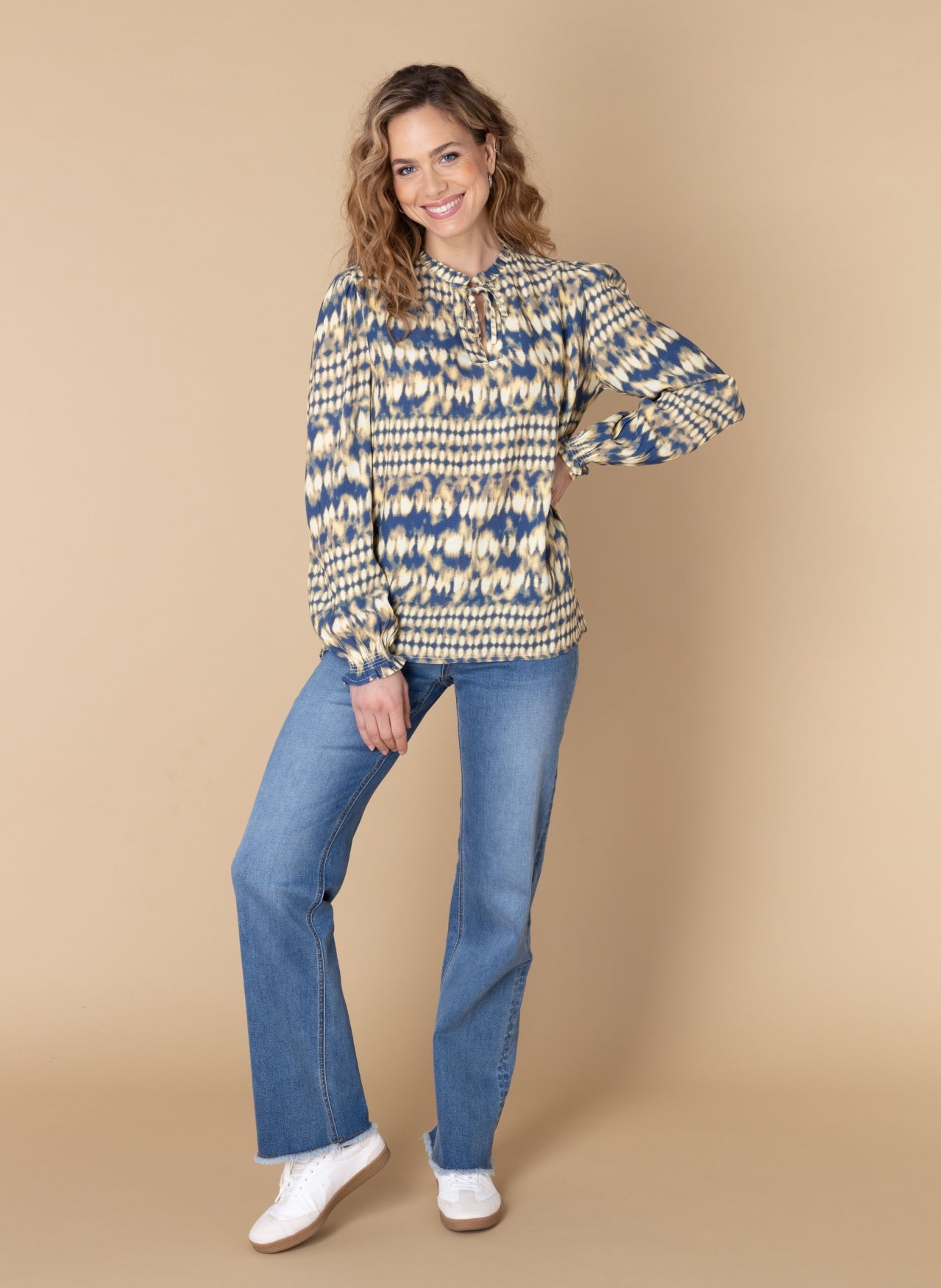 Tasia | Blue/Multi-Colour
