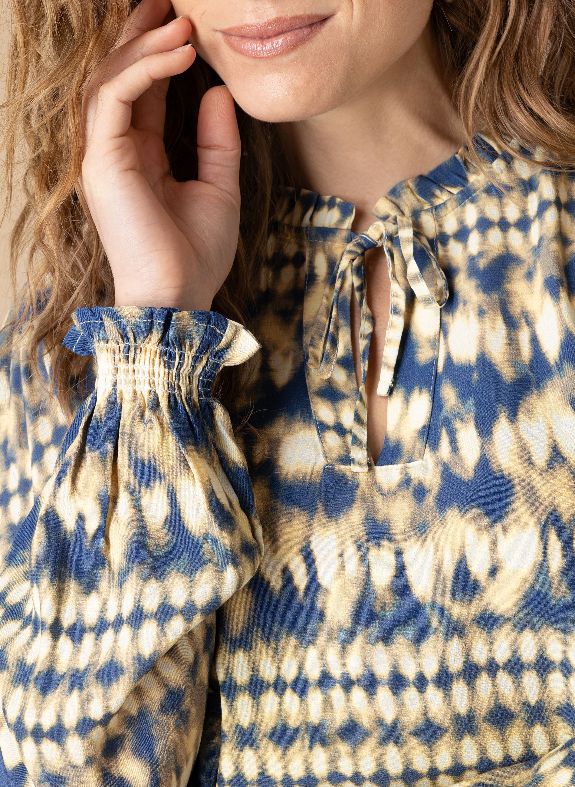 Tasia | Blue/Multi-Colour
