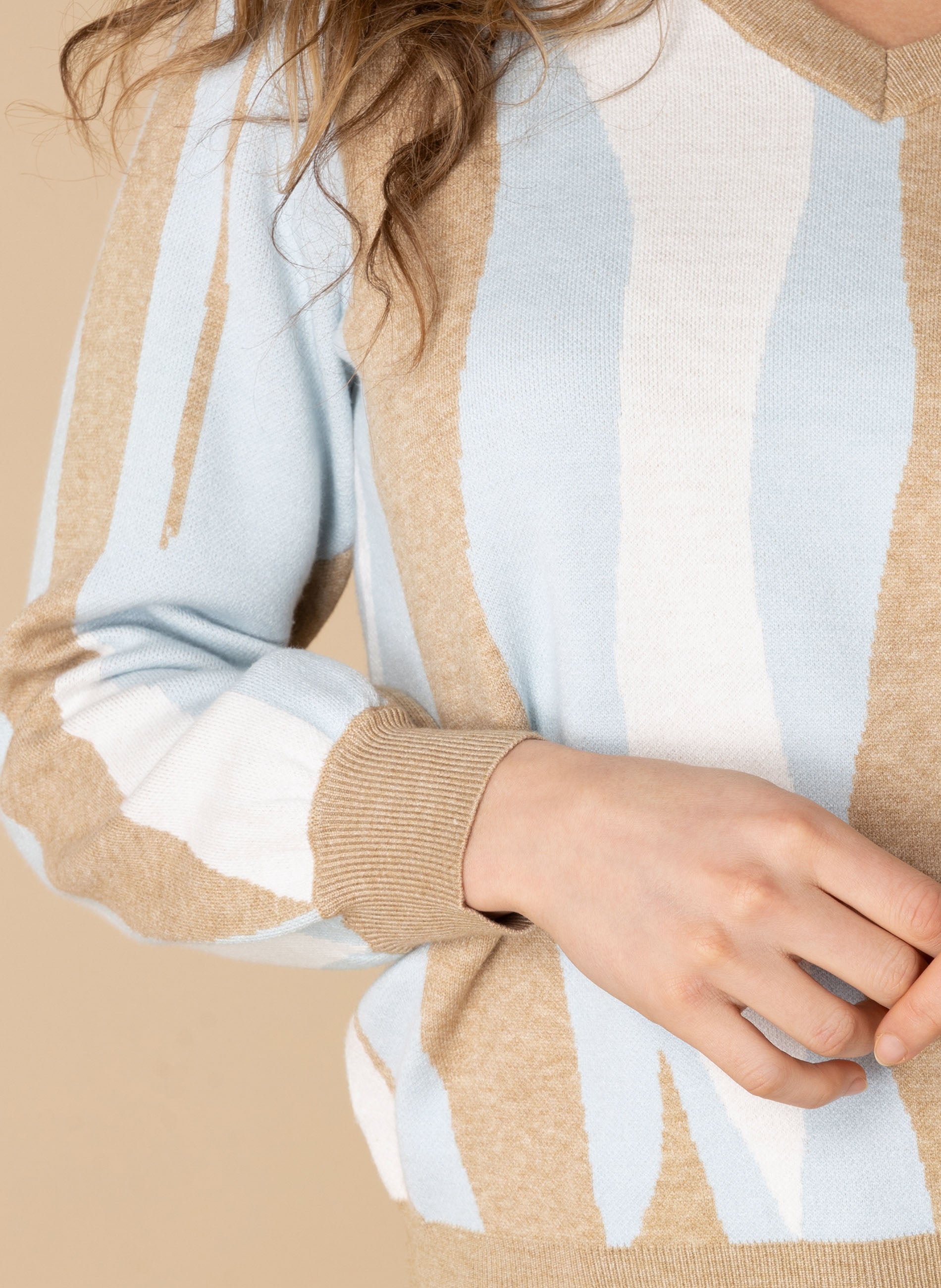 Tamara | Sand/Multi-Colour