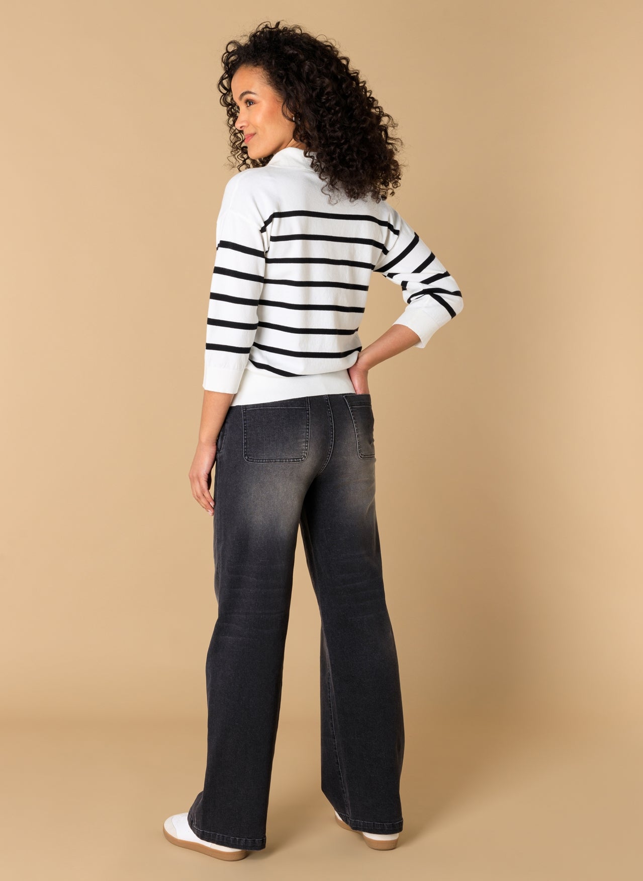Pippine | Off White/Black
