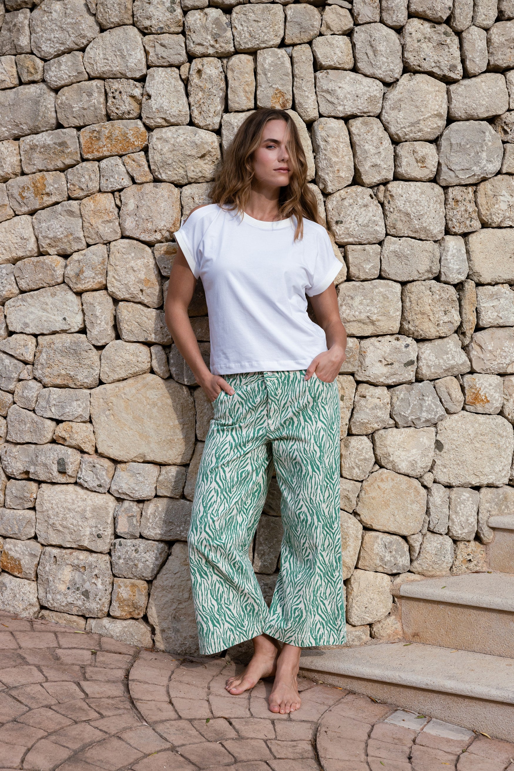 Milana | Off White/Multi-C