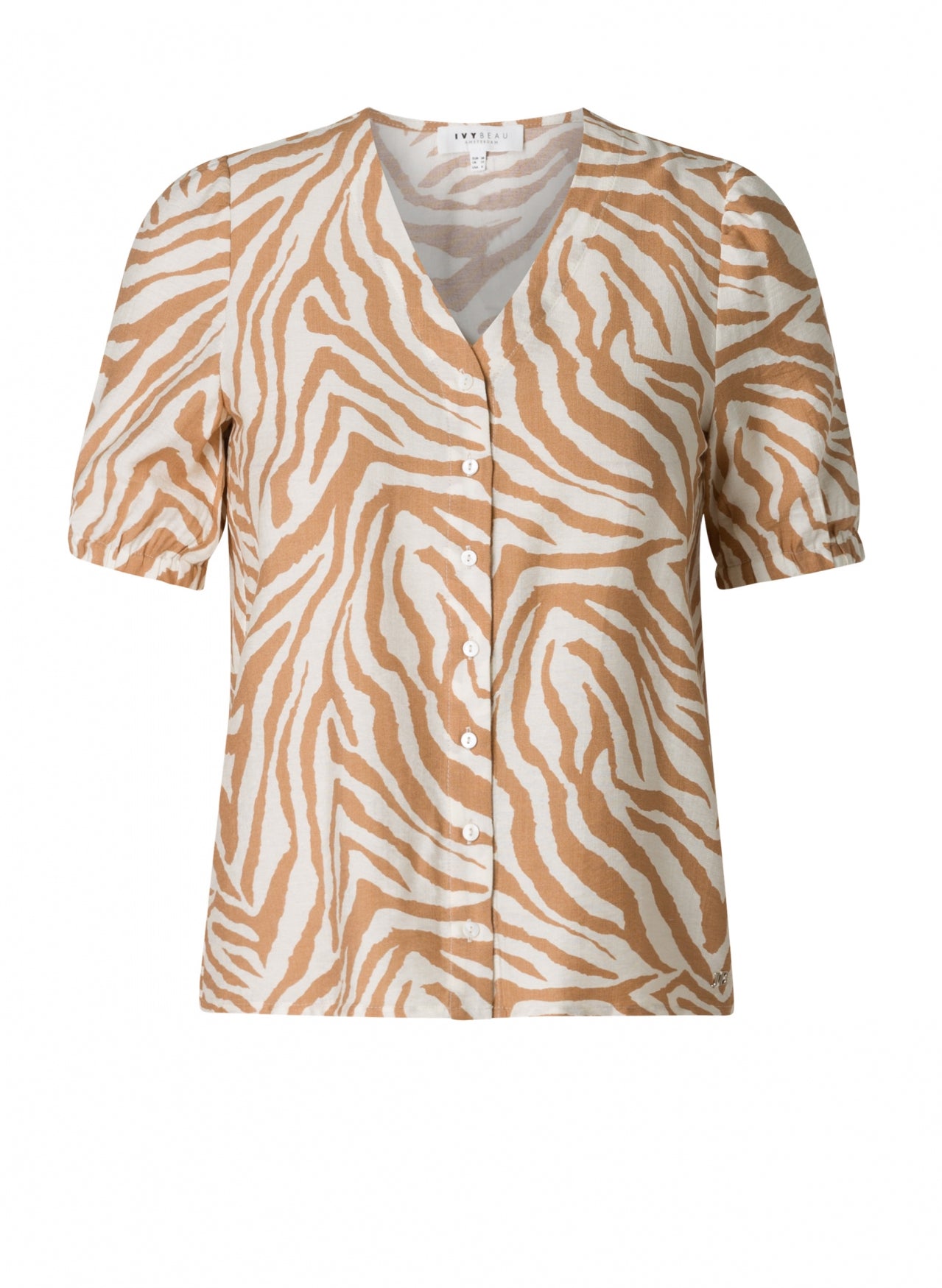 Mieke | Caramel/Multi color