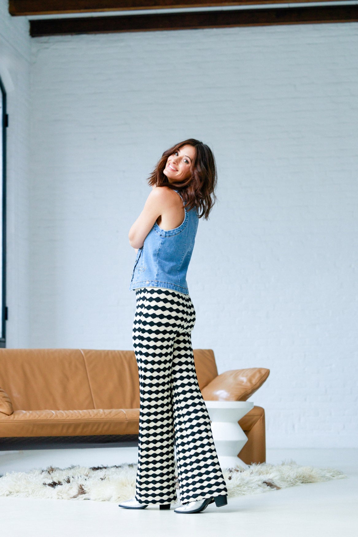 Emilia | Black/Multi-Colour