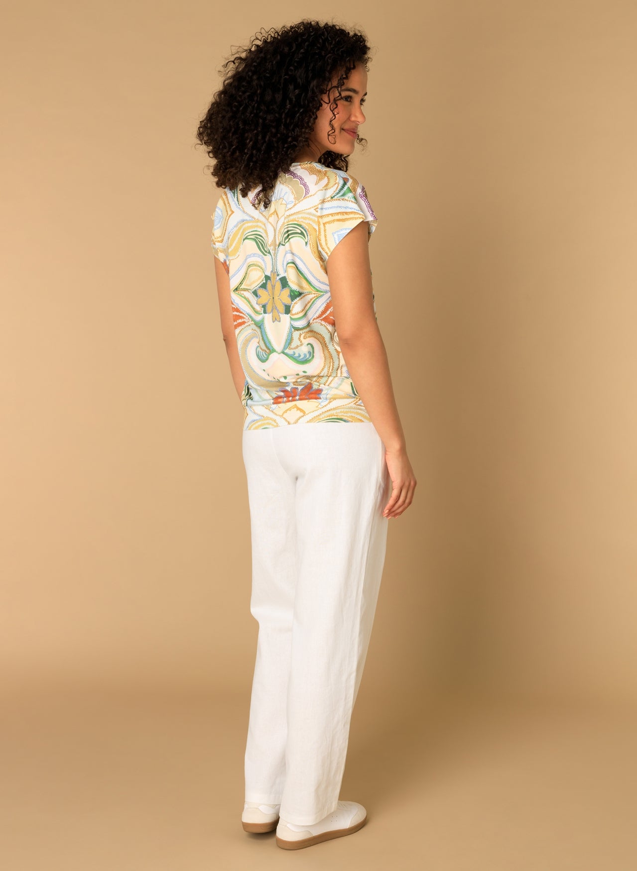 Milla | Sand/Multi-Colour