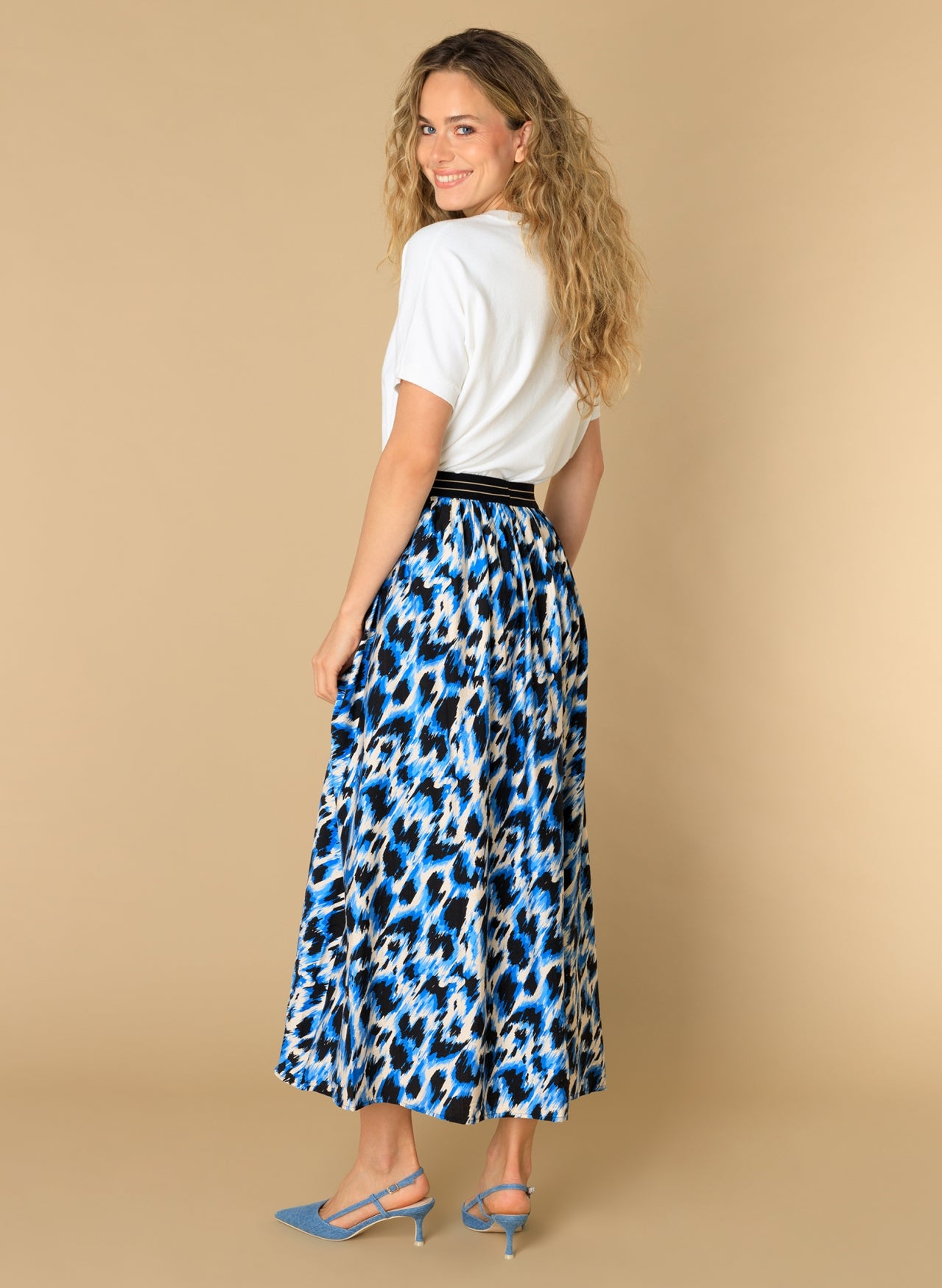 Elinor | Brilliant Blue/Multi