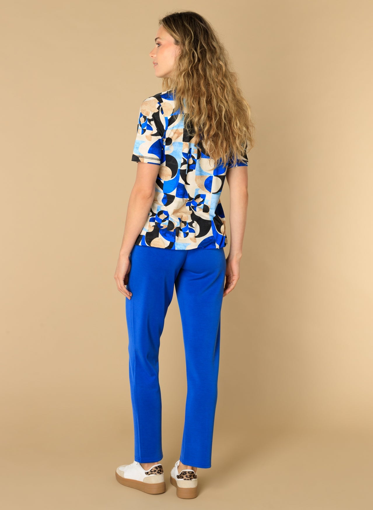 Elene | Brilliant Blue/Multi