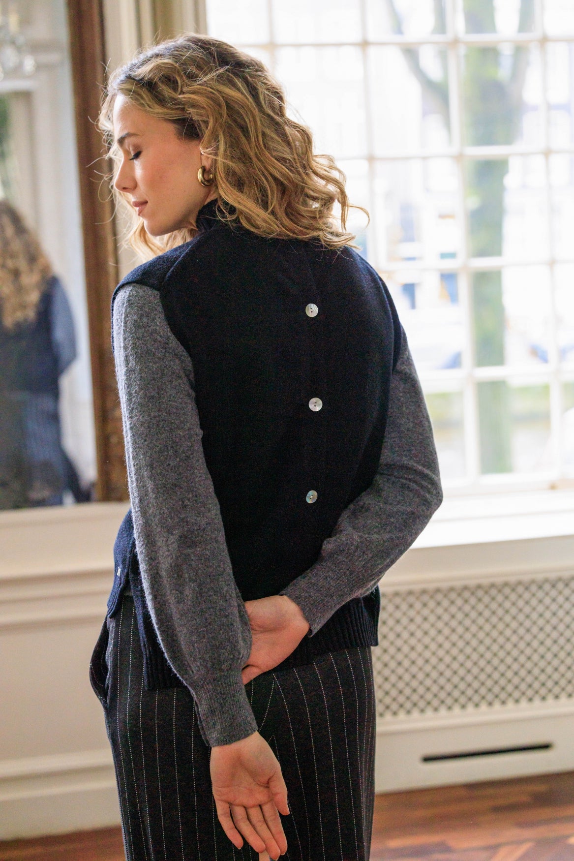 Rania | Grey Melange
