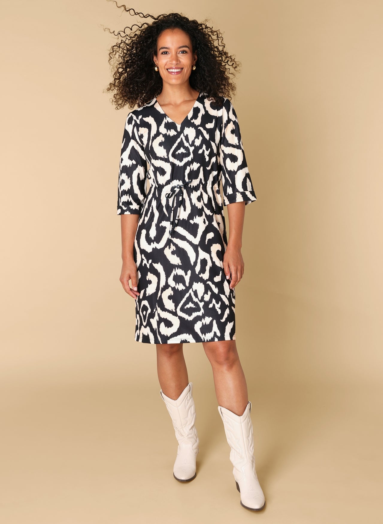 Rochelle | Black/Multi-Colour