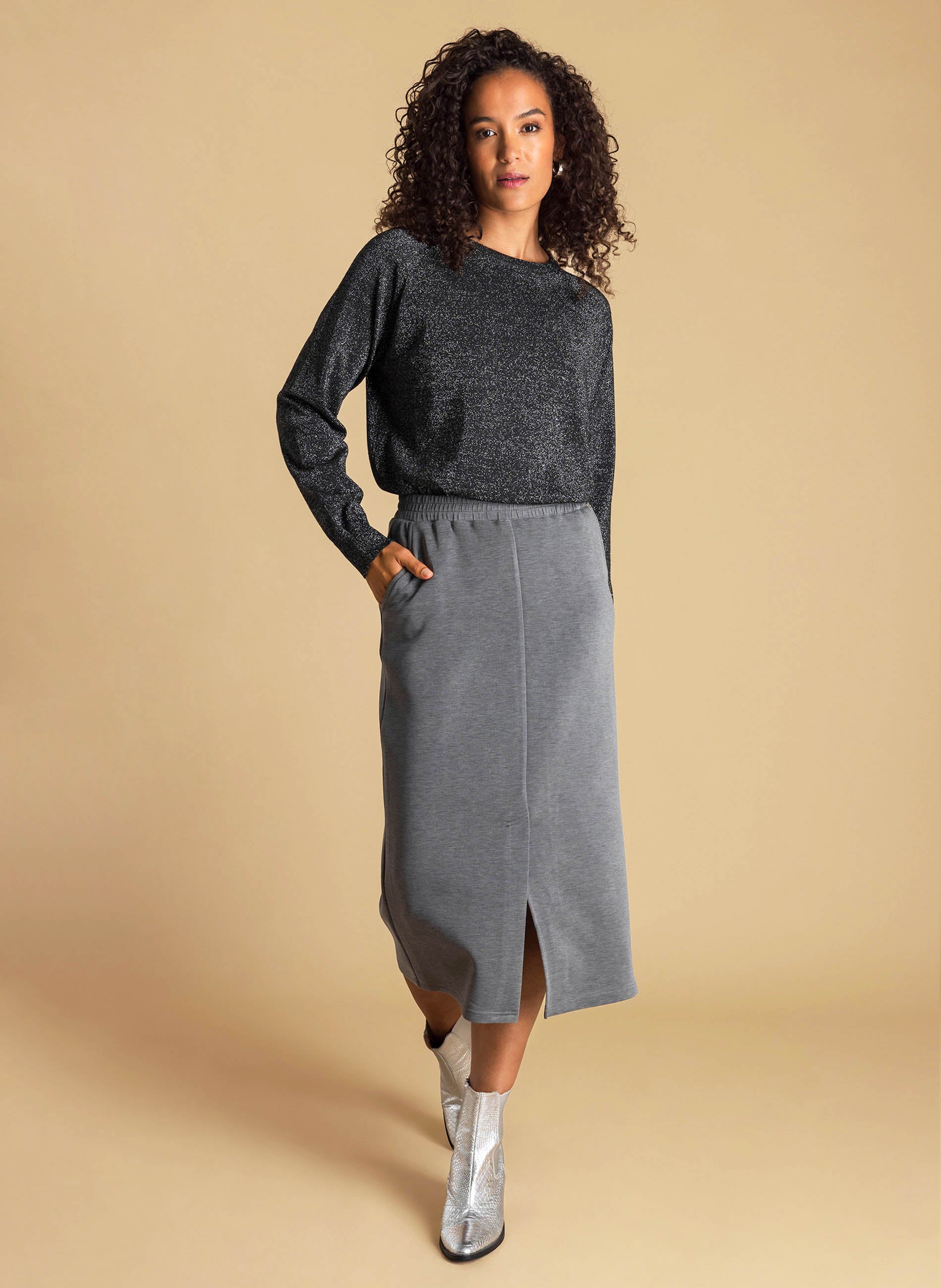 Ashley | Black/Silver