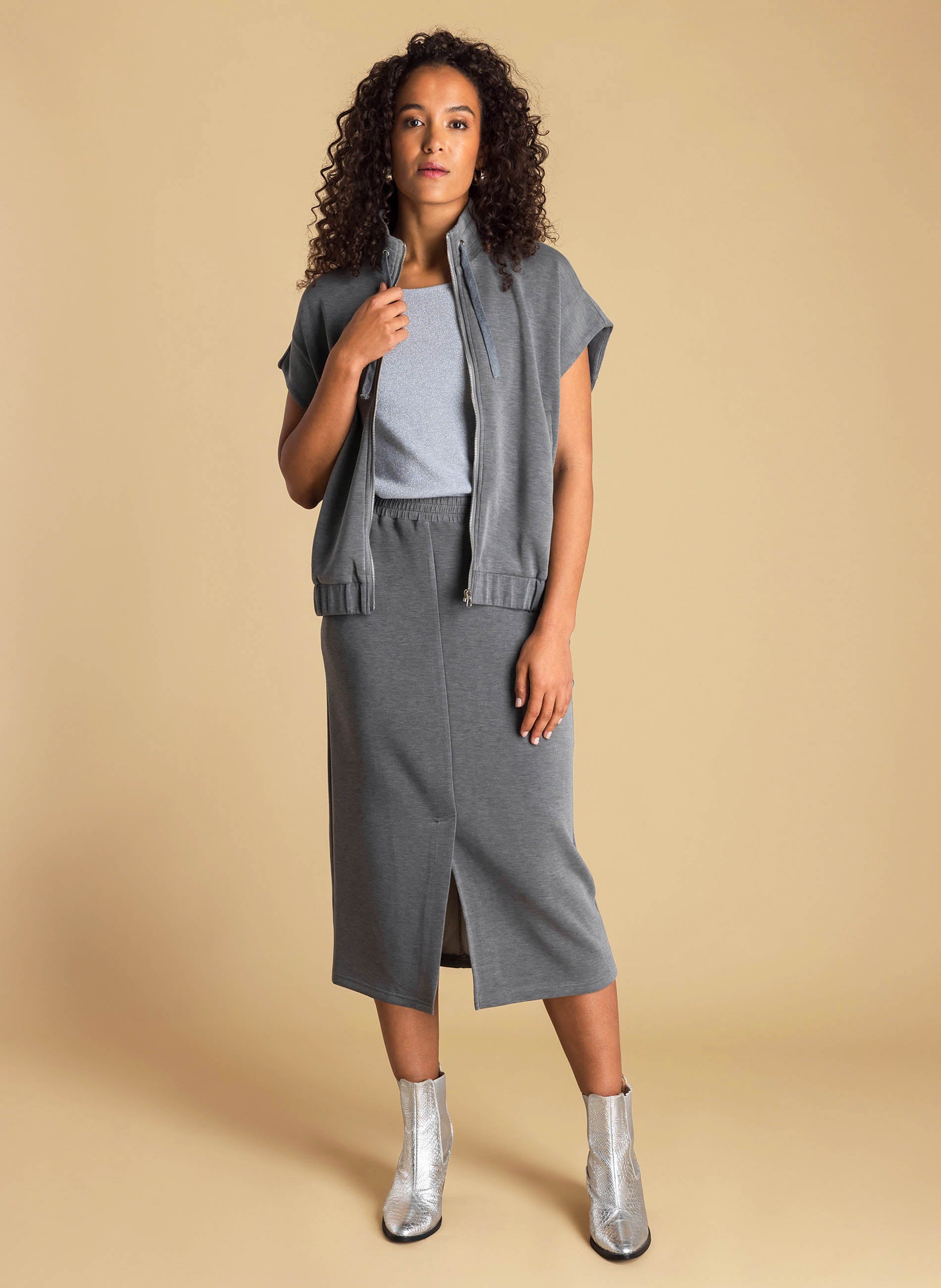 Alysia | Dark Grey/Melange