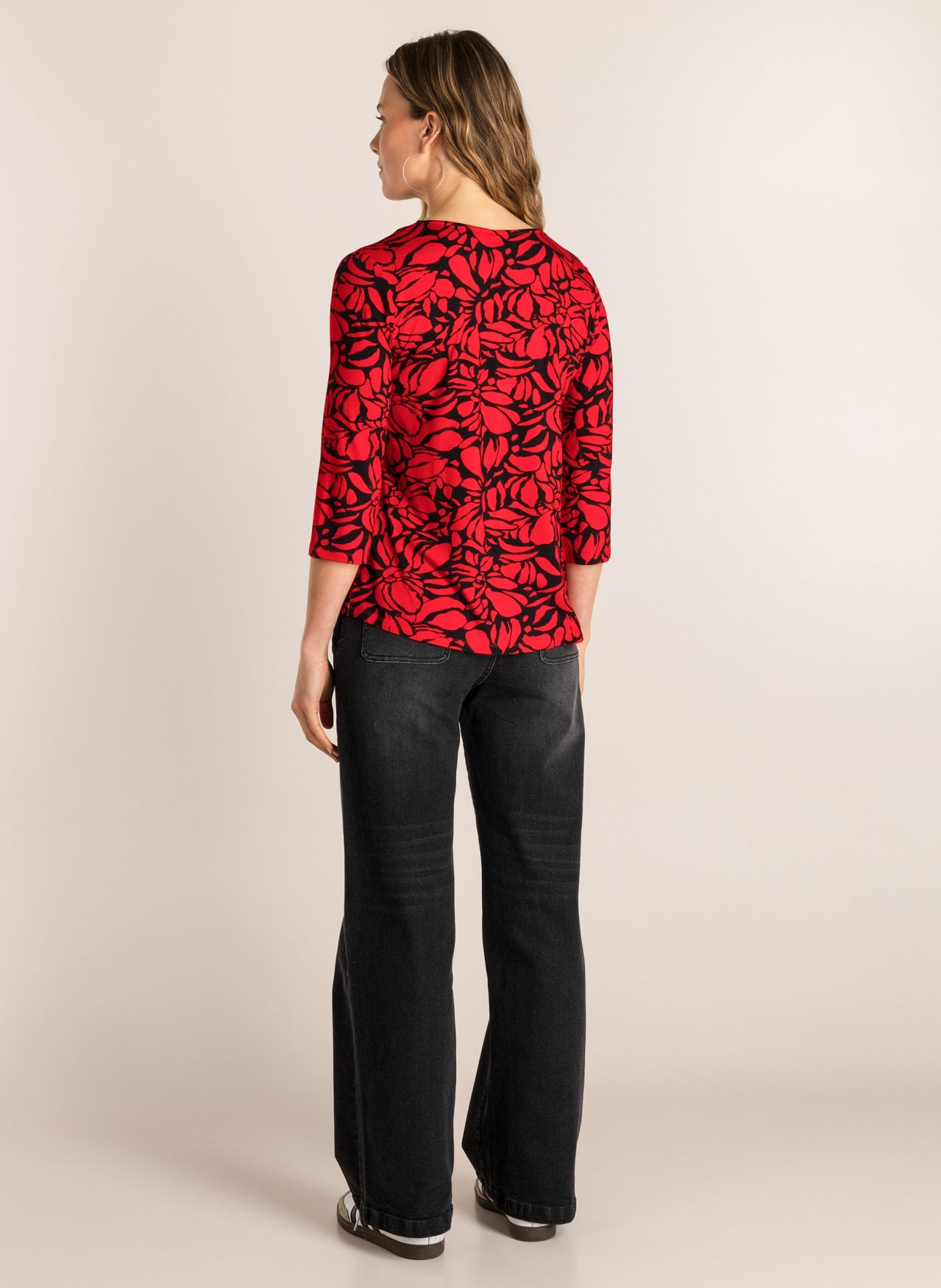 Sylvia | Rot/Mehrfarbig