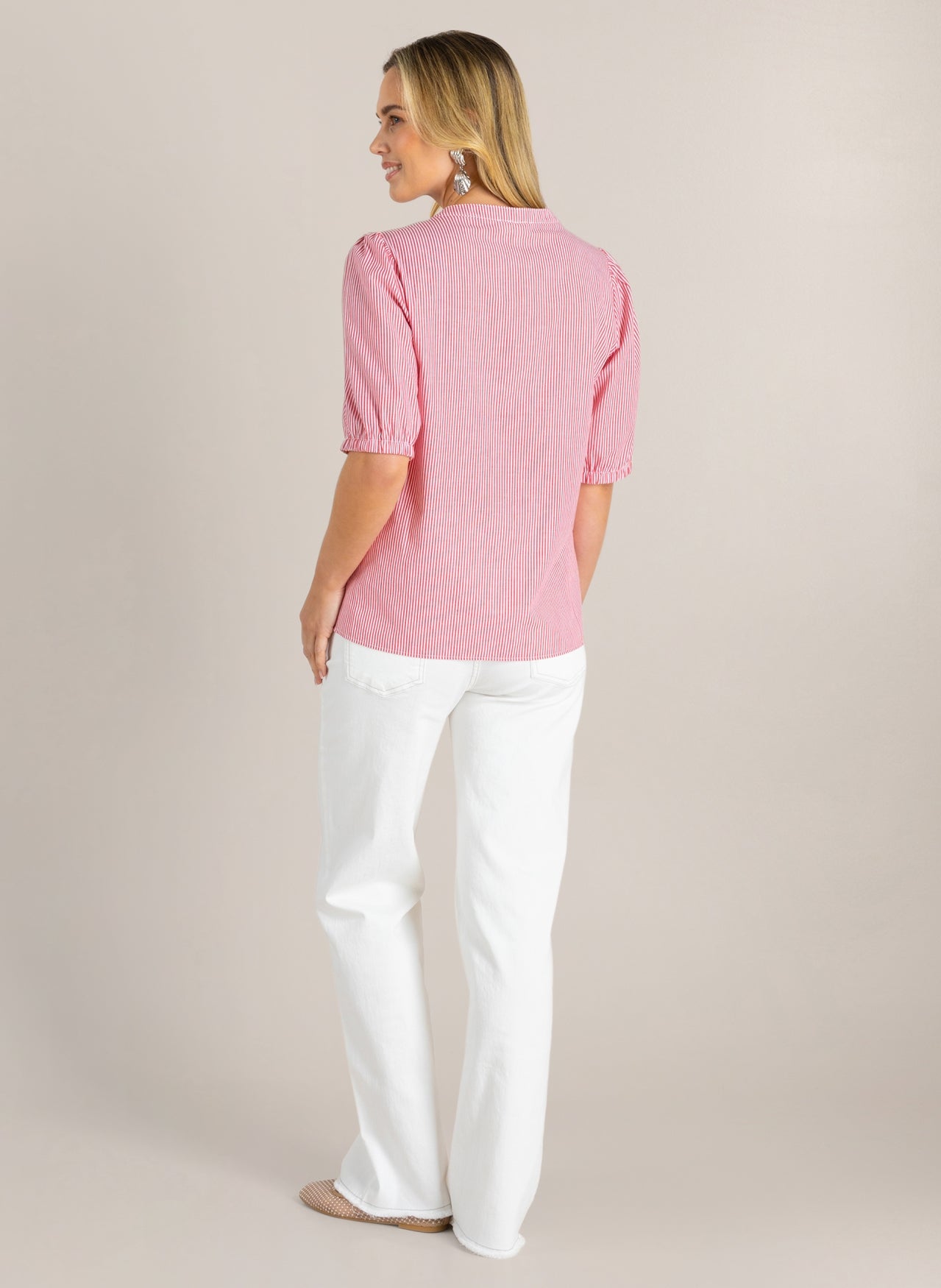 Gaja | Stone Red/White