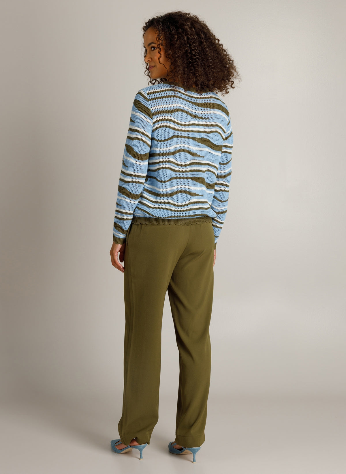 Hannah | Green/Multi-Colour