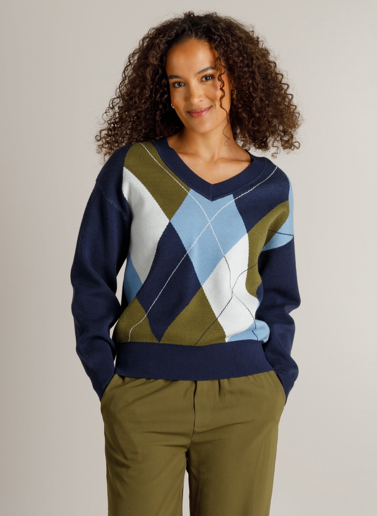 Heidi | Dark Blue/Multi col