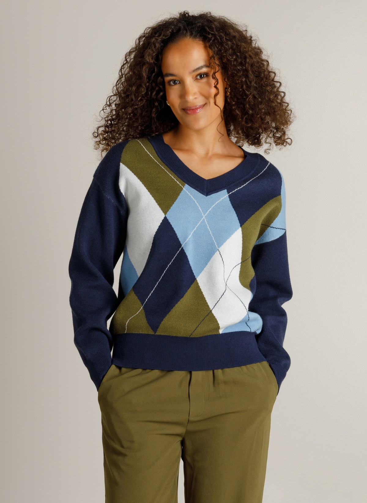 Heidi | Dark Blue/Multi col