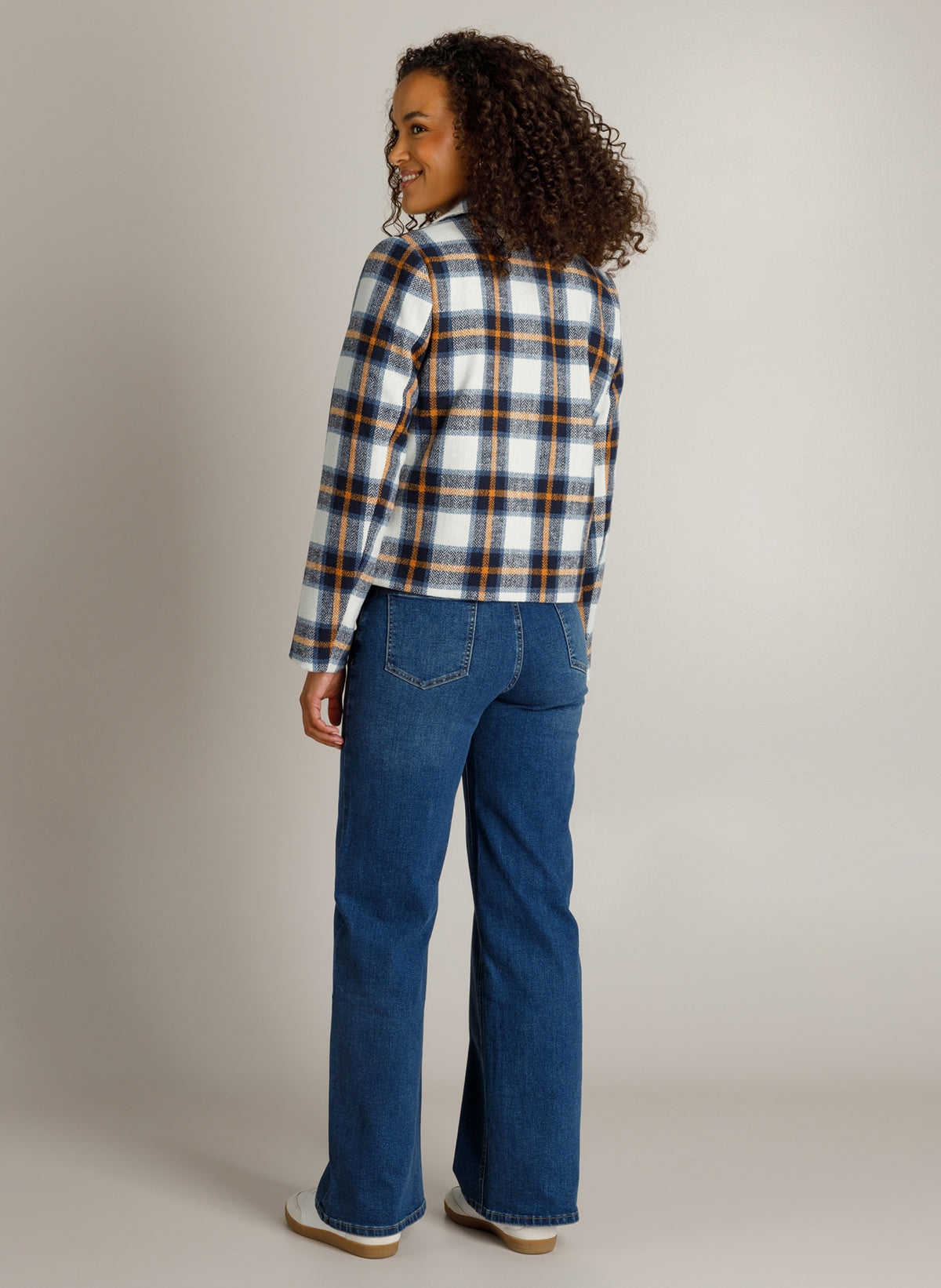 Hanneke | Dark Blue/Multi col