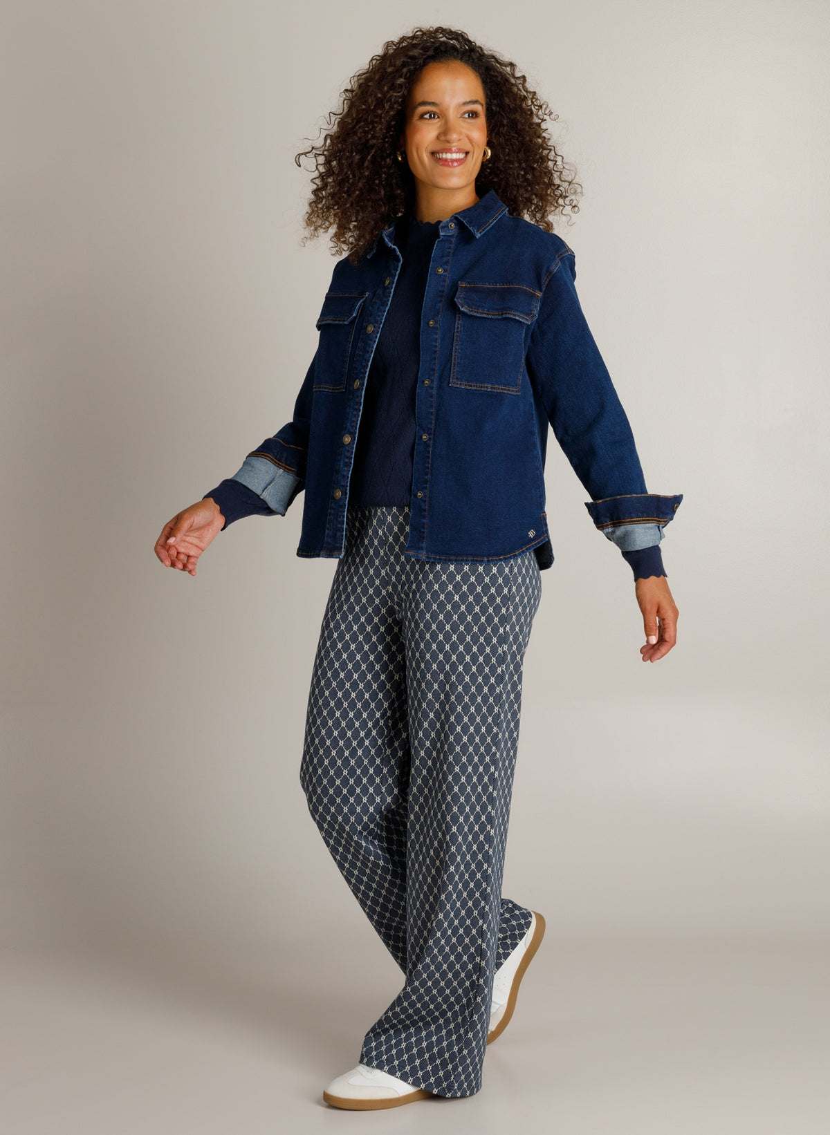 Hege | Dark Blue/Multi col