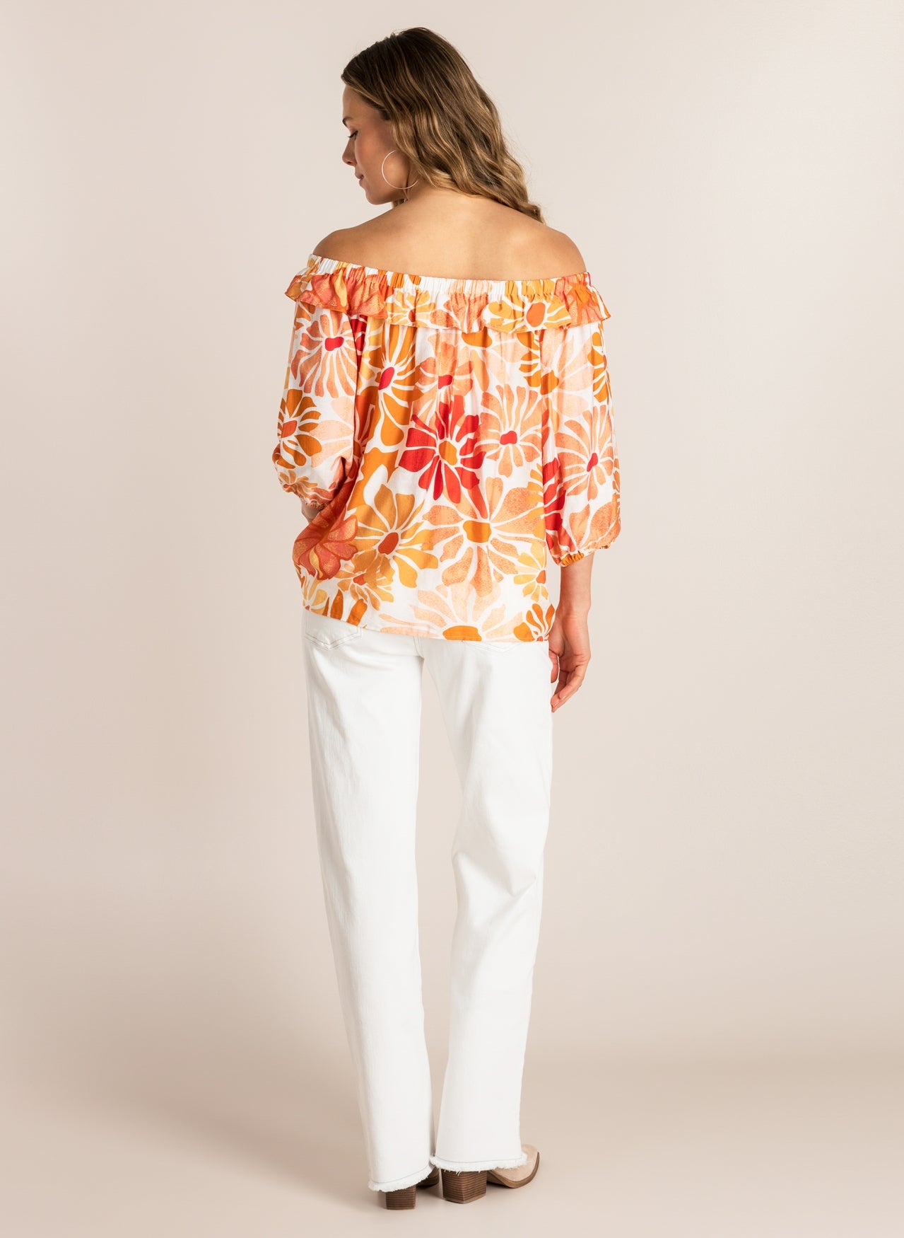 Tyrza | Orange/Multi color