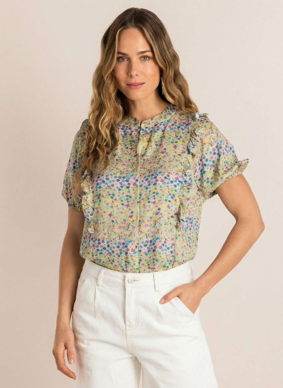 Pleun | Sand/Multi-Color