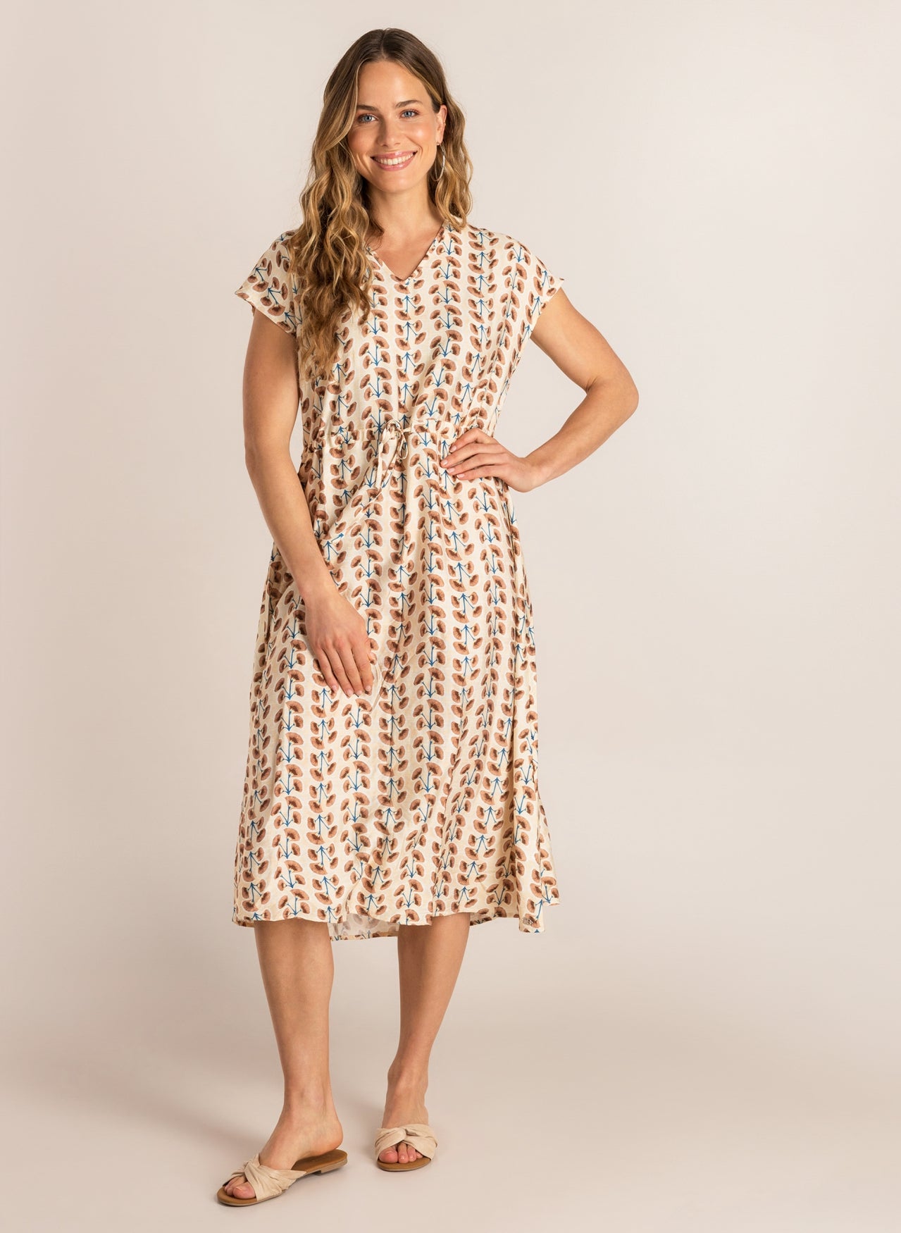 Cyrah | Off White/Multi-C