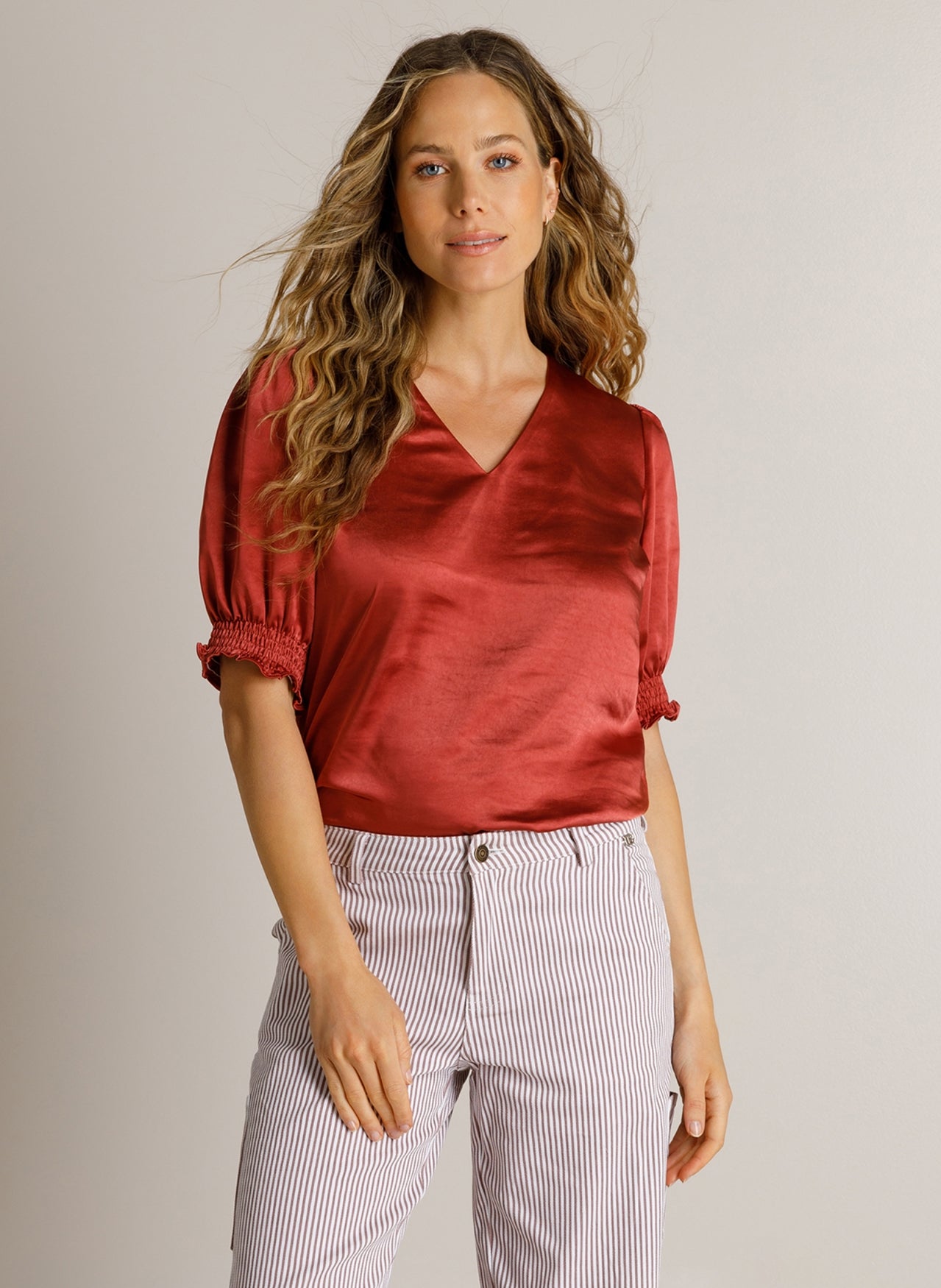 Doreen | Barn Red