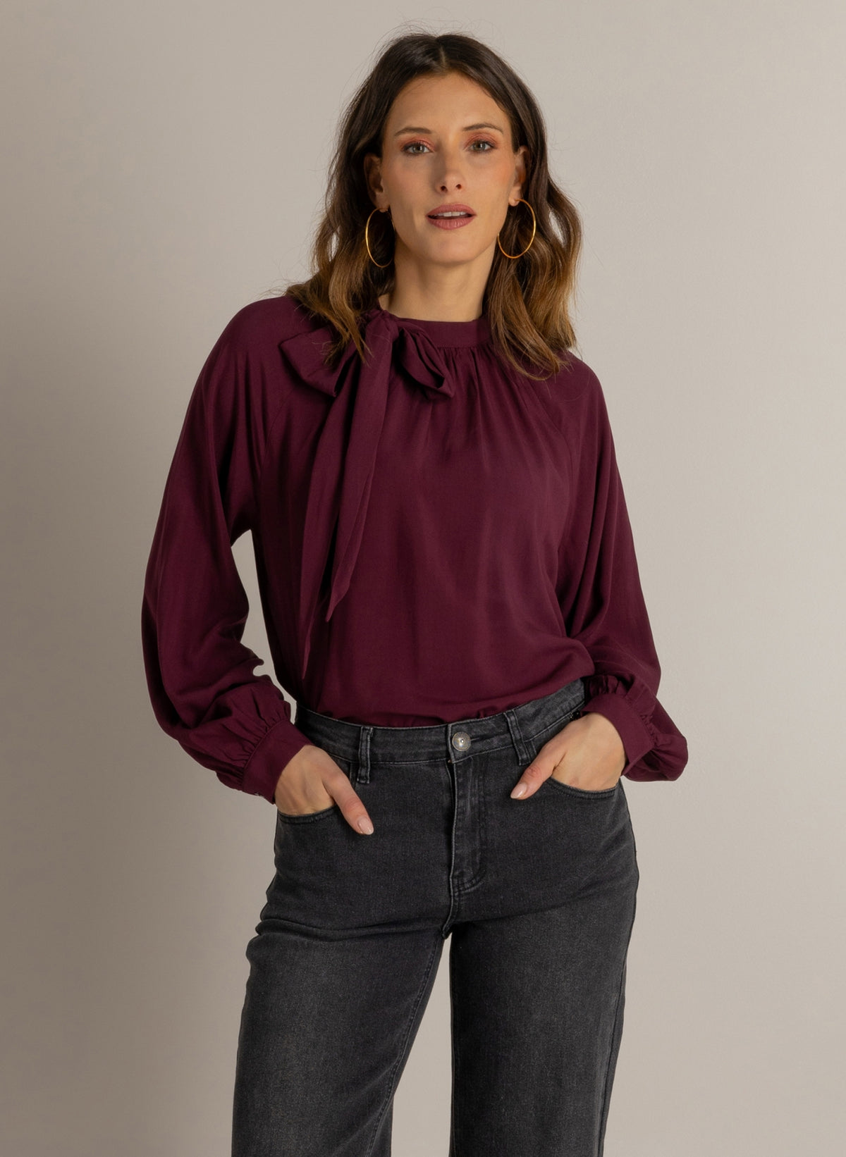 IBMya | Dark Wine Red