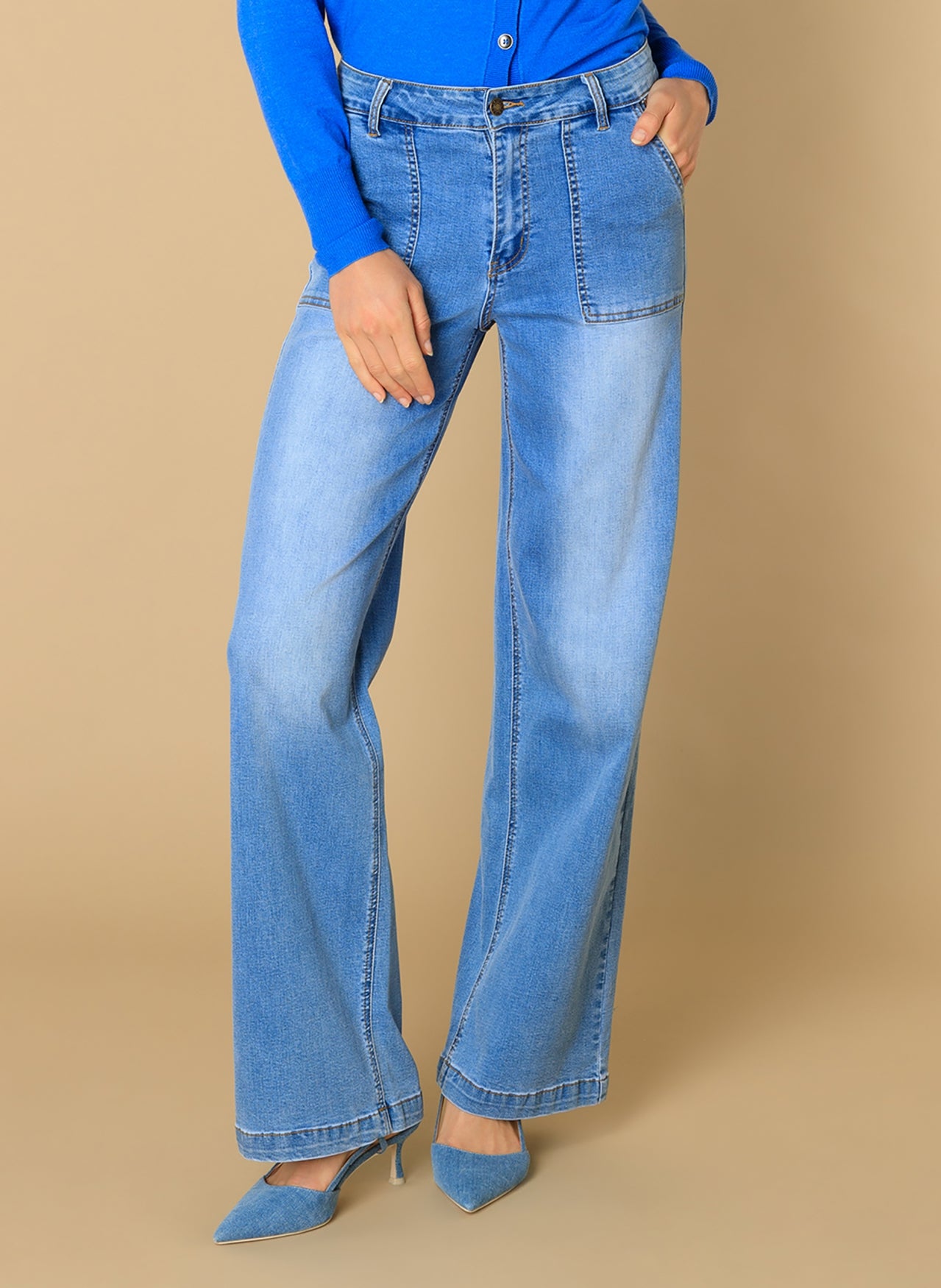 Evelijn | Mid Denim Blue