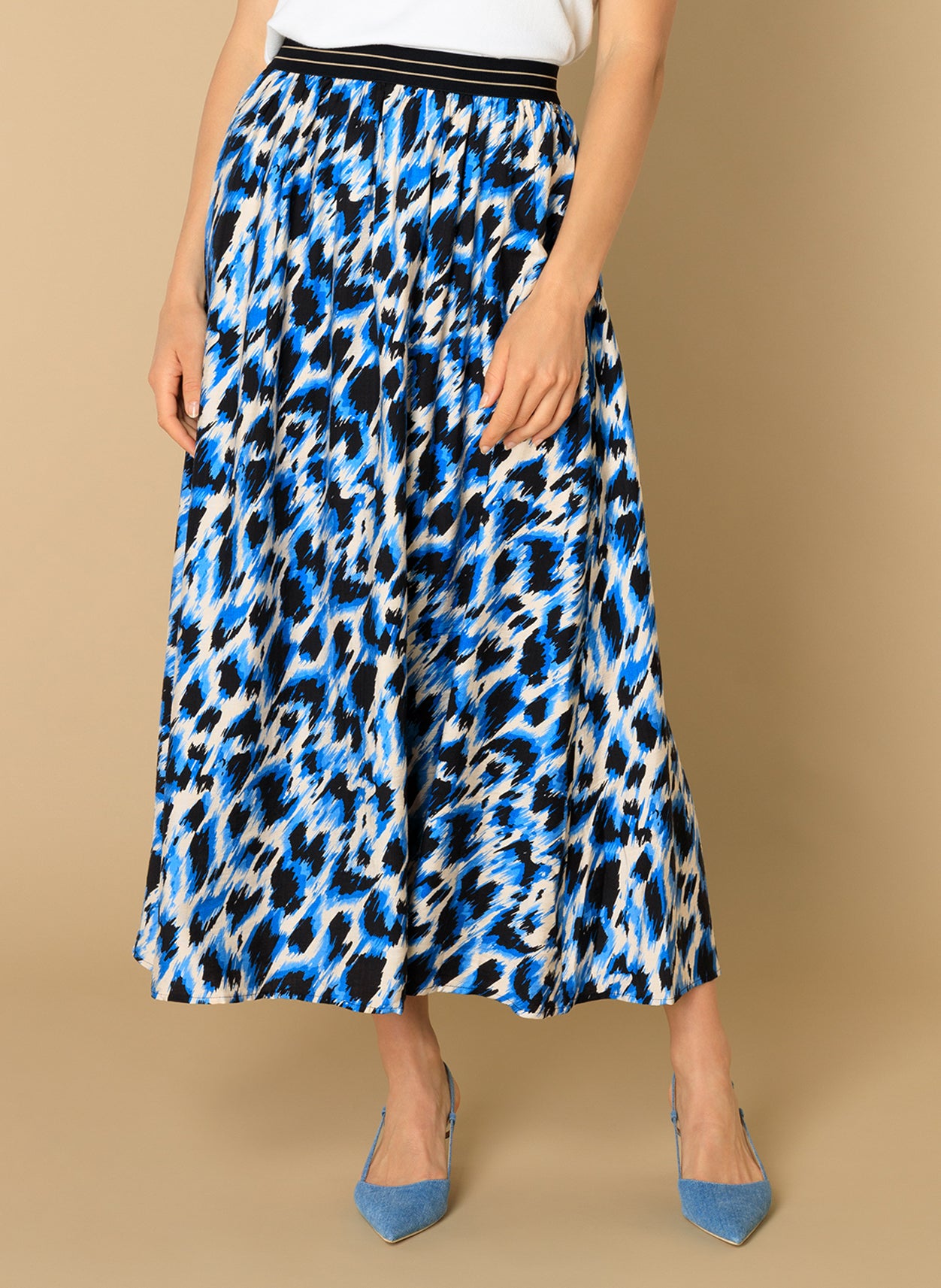 Elinor | Brilliant Blue/Multi
