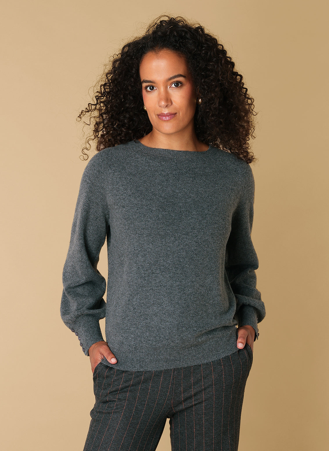 Rania | Grey Melange
