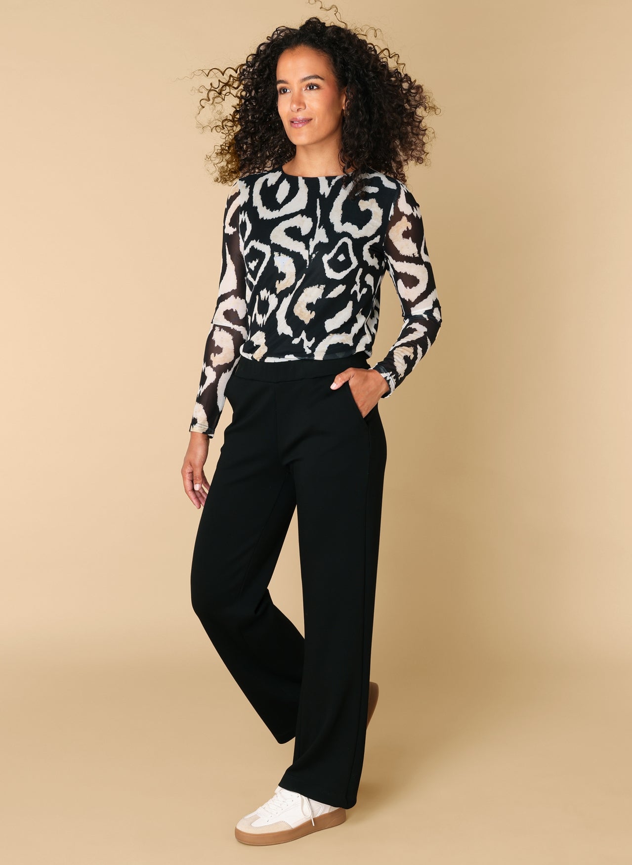 Rafaella | Black/Multi-Colour