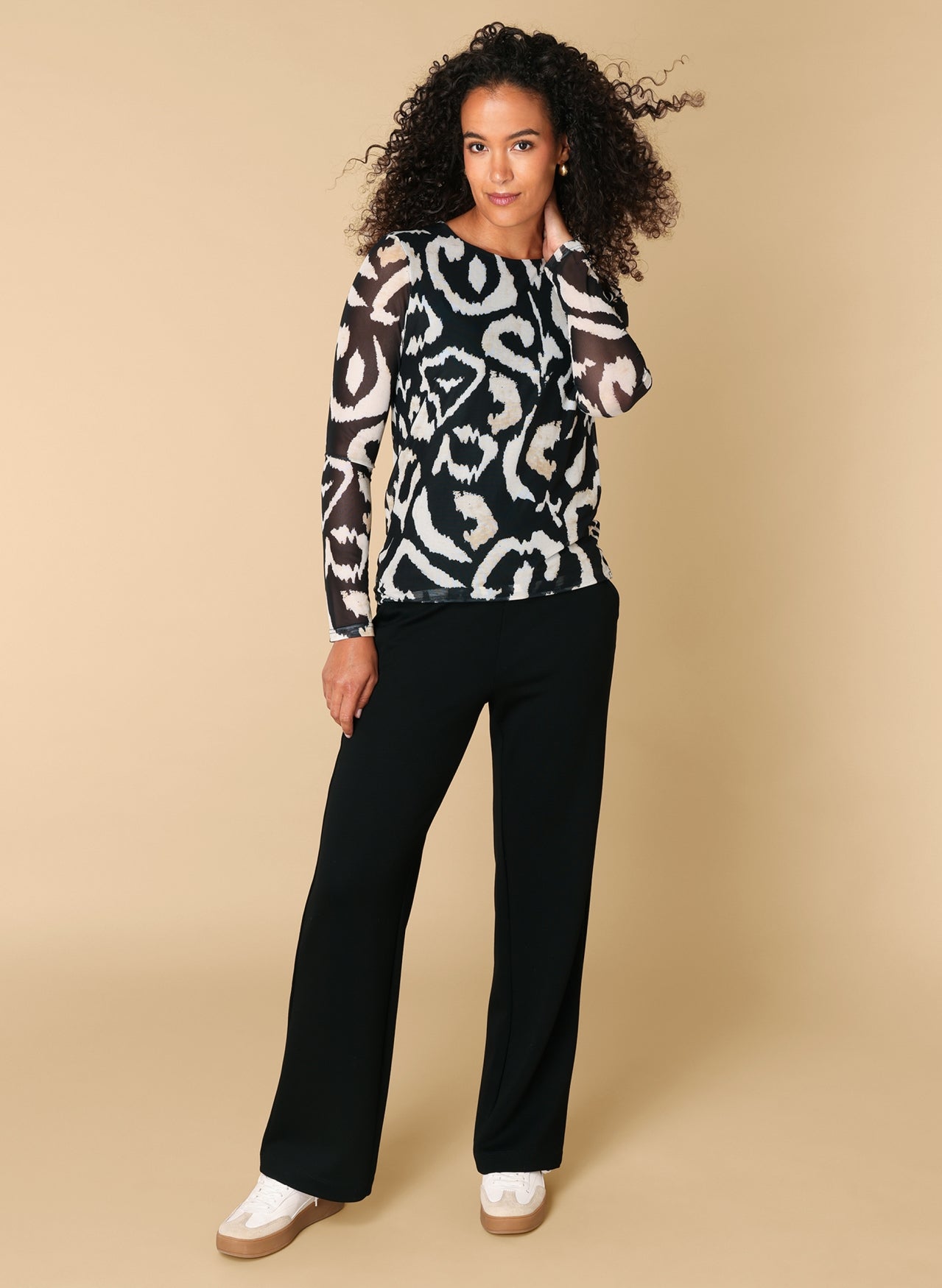 Rafaella | Black/Multi-Colour