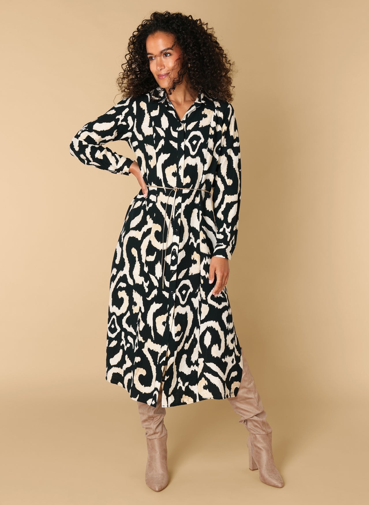 Roxana | Black/Multi-Colour