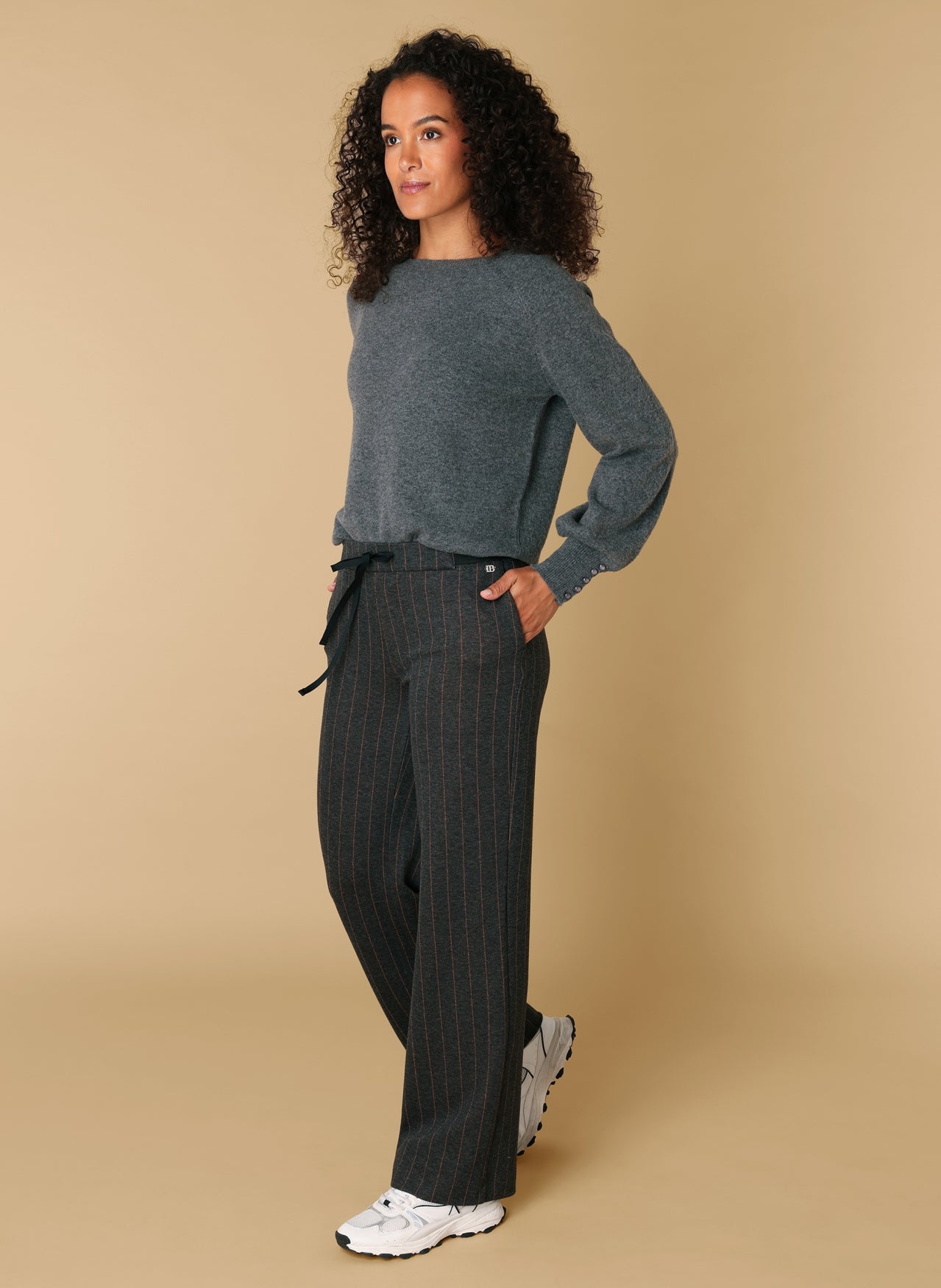 Rovenna | Grey Melange/Multi-C