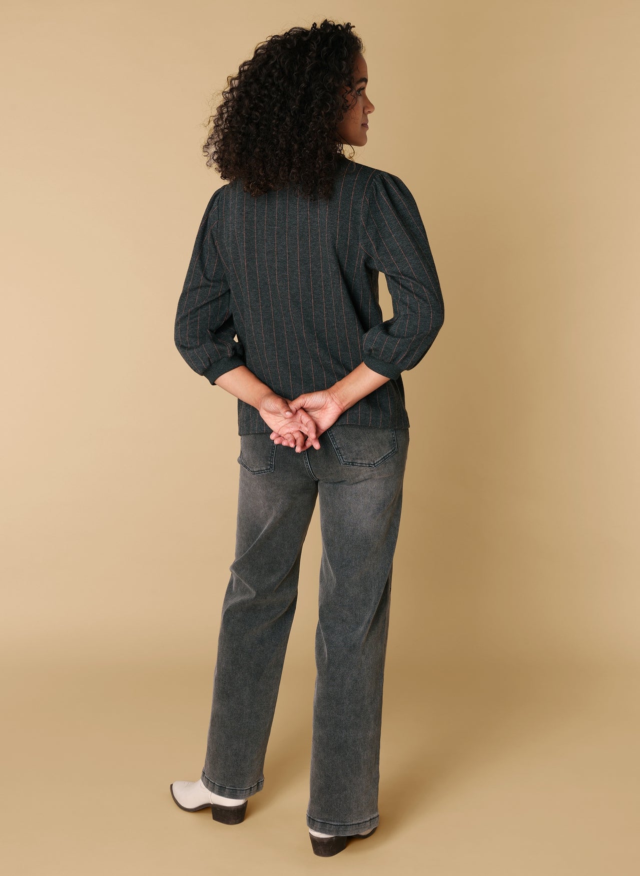 Rihana | Grey Melange/Multi-C