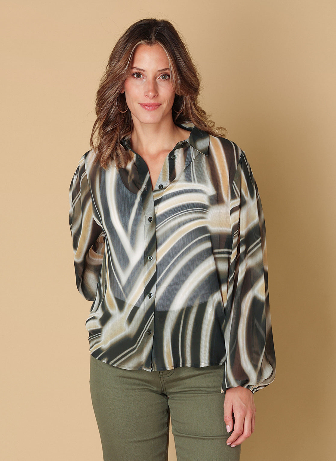 Sirien | Olive/Multi colour