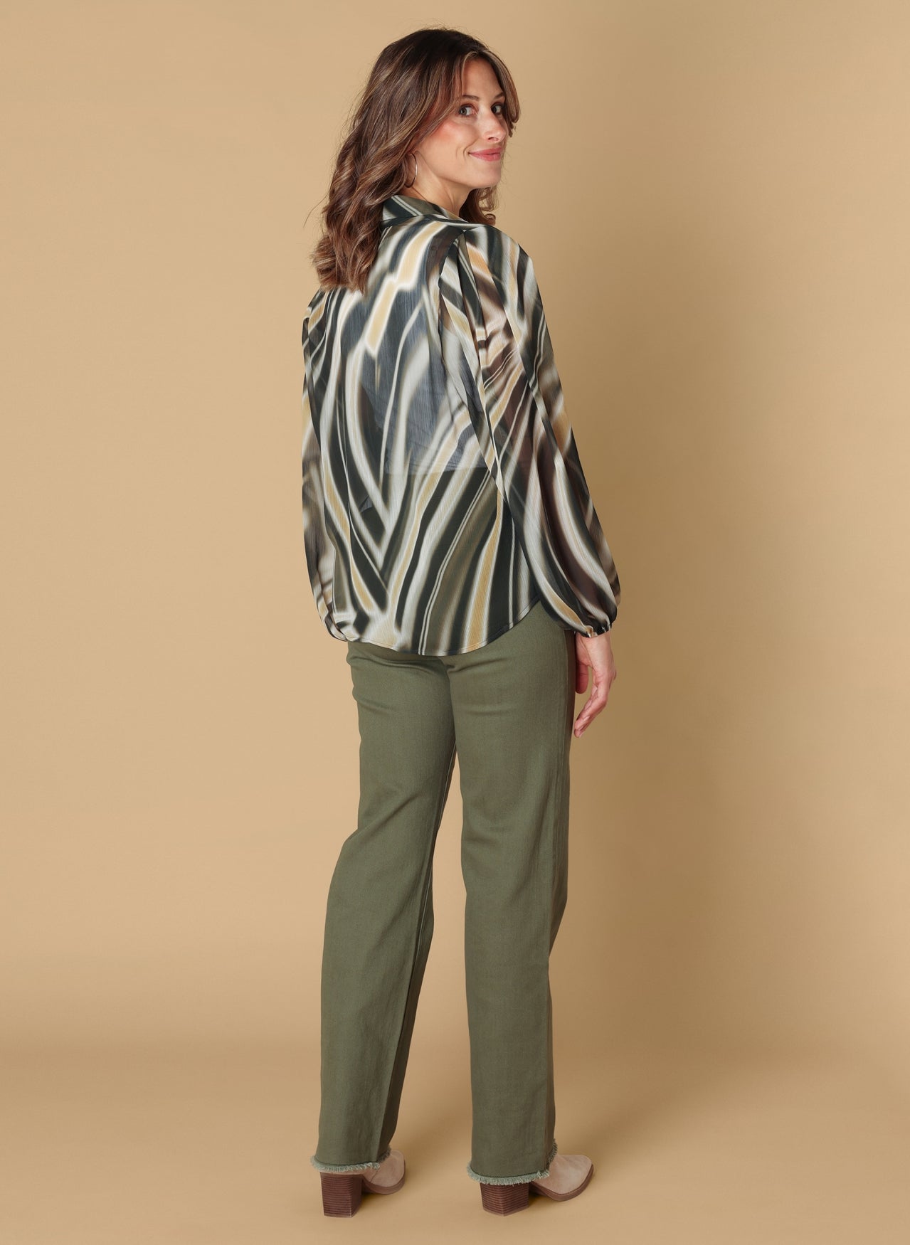Sirien | Olive/Multi colour