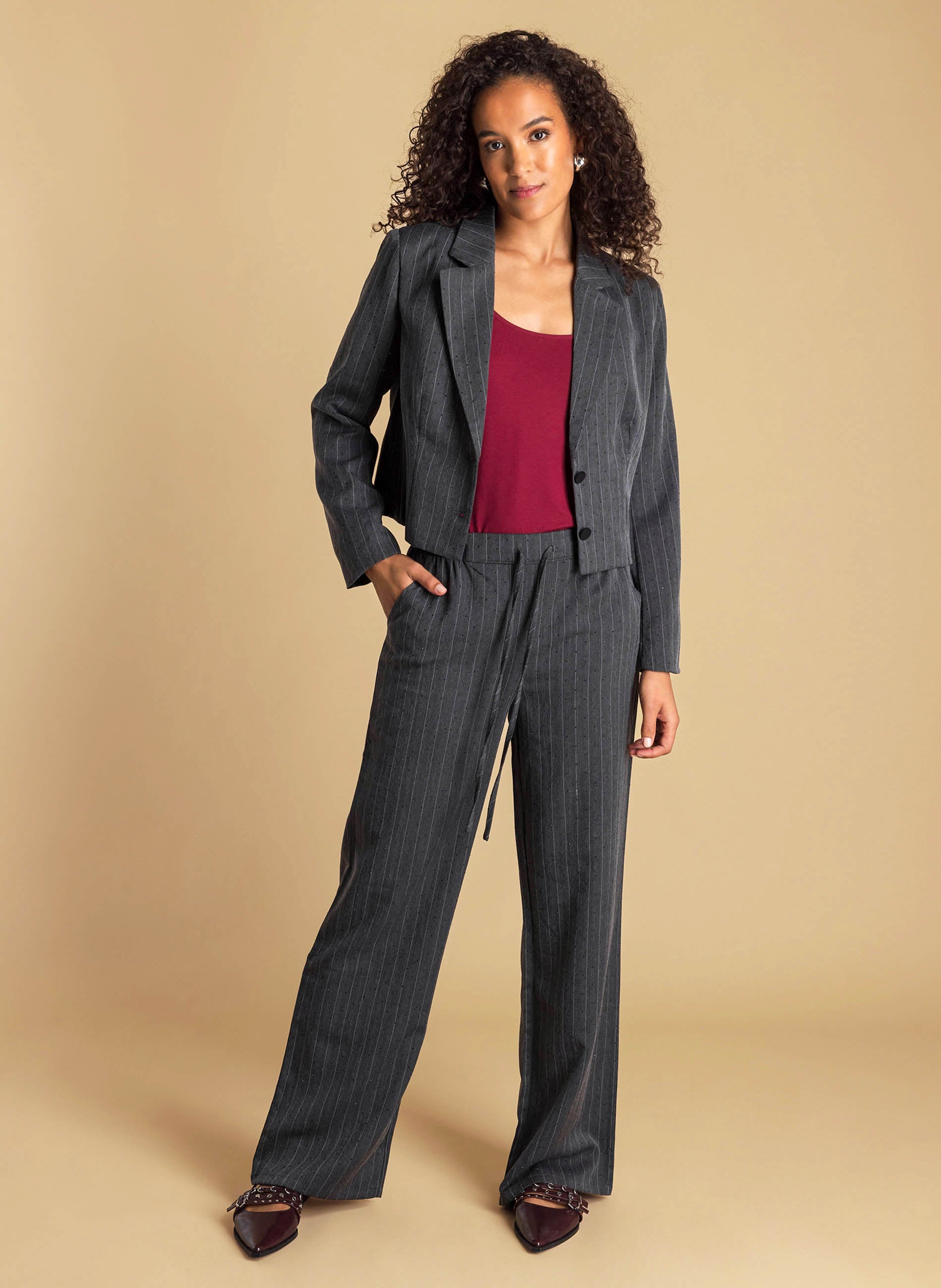 Aleyna | Dark Grey/Melange