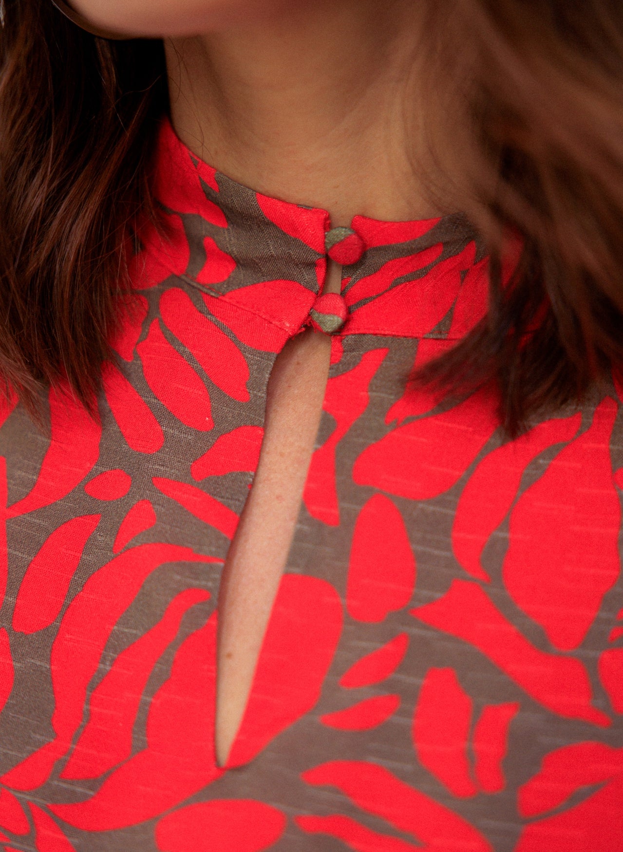 Steef | Red/Multi-Colour