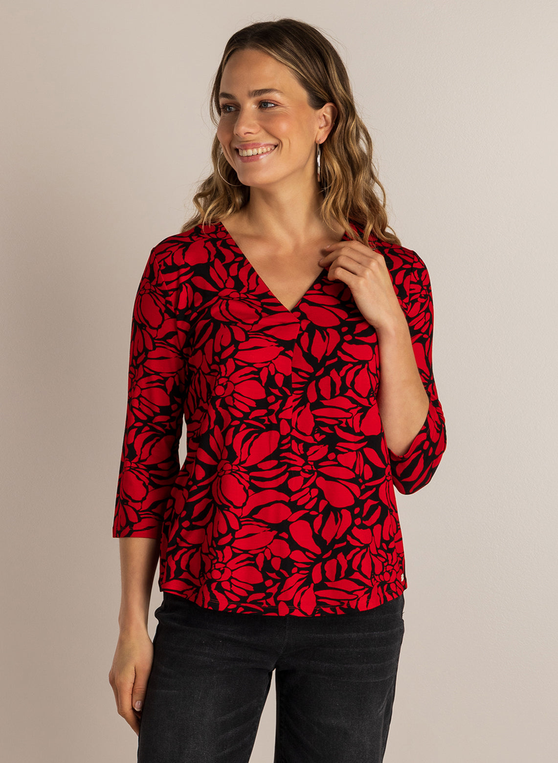 Sylvia | Red/Multi-Colour