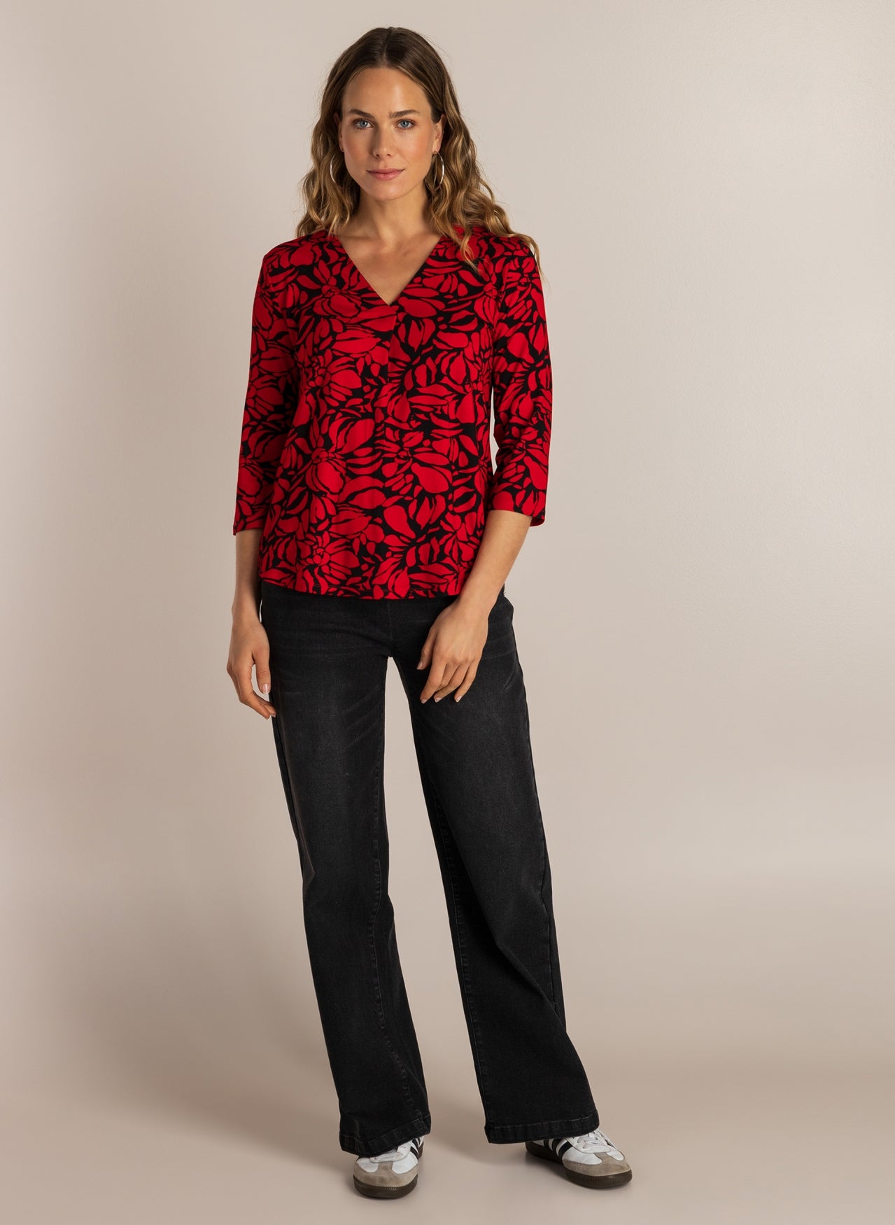 Sylvia | Red/Multi-Colour