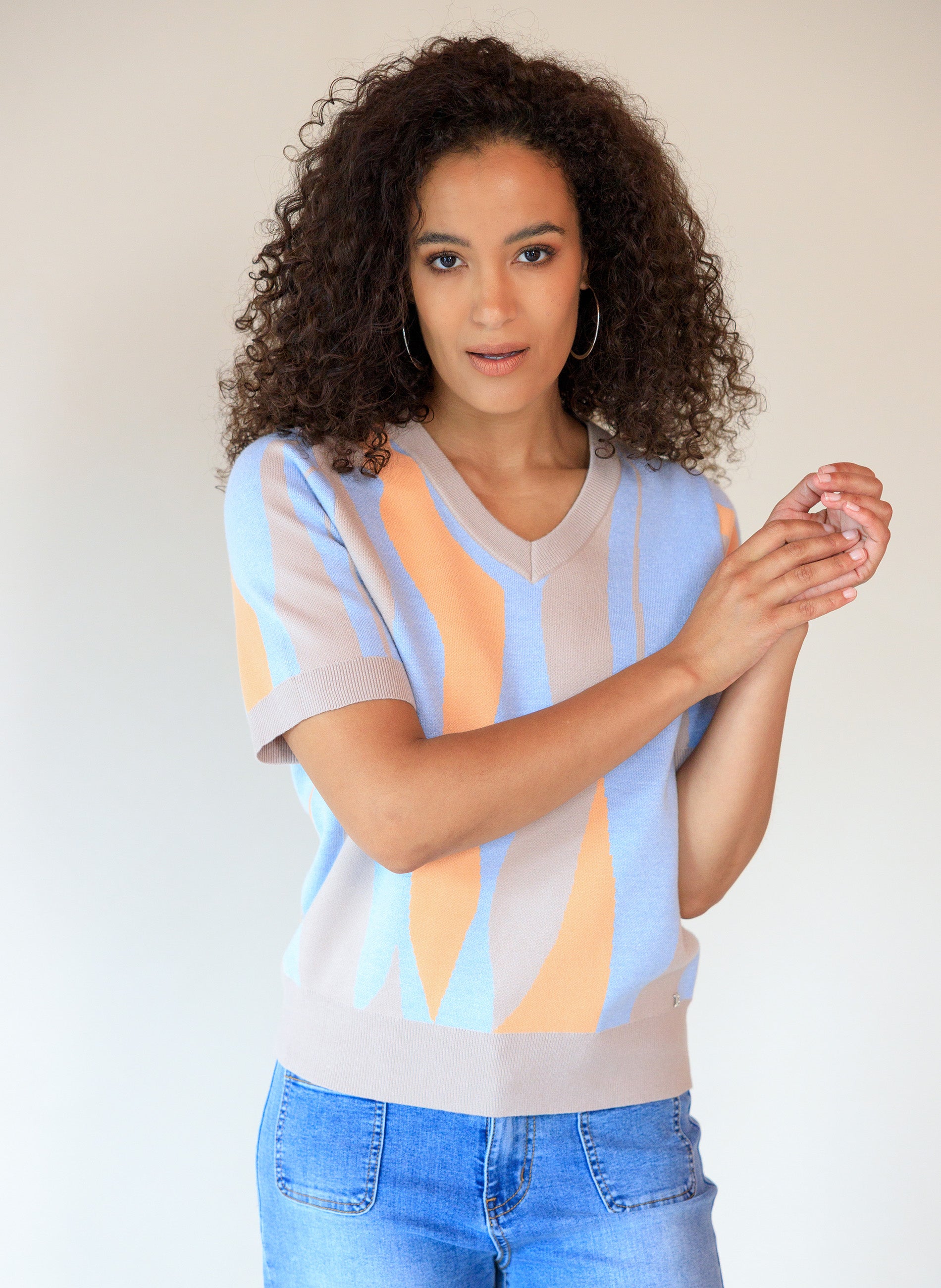 Vilou | Sand/Multi-Colour