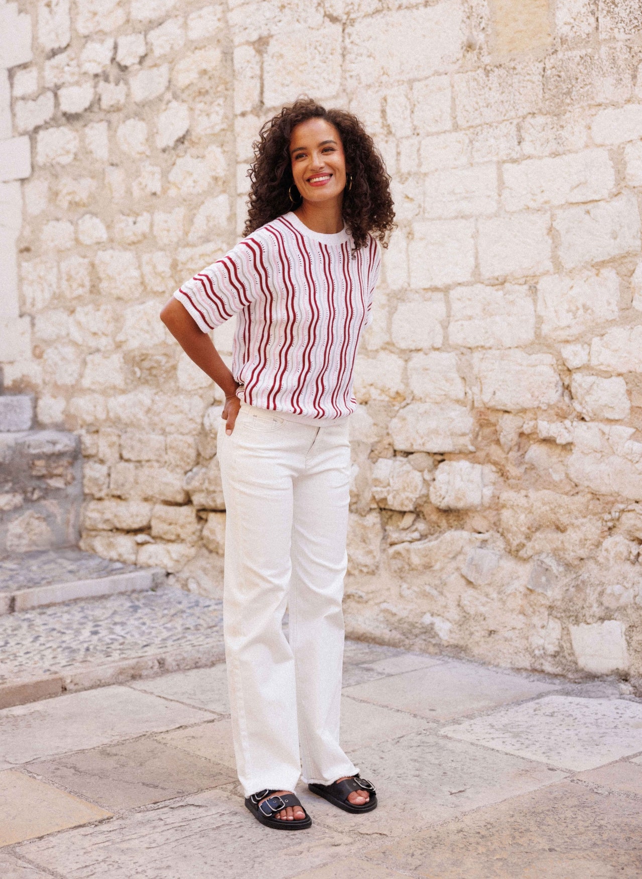 Giorgia | White/Multi-Colour