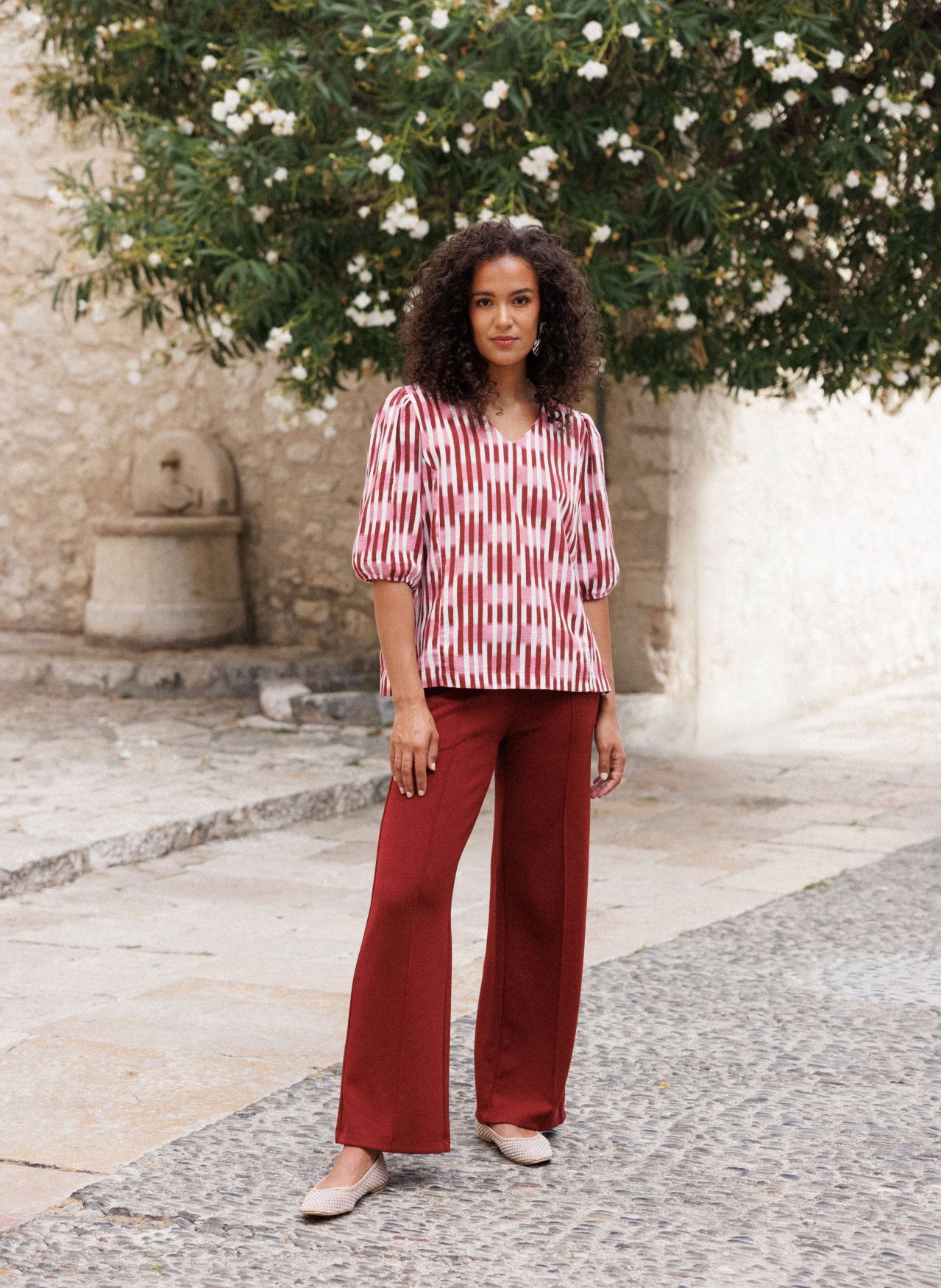 Grazia | White/Multi-Colour