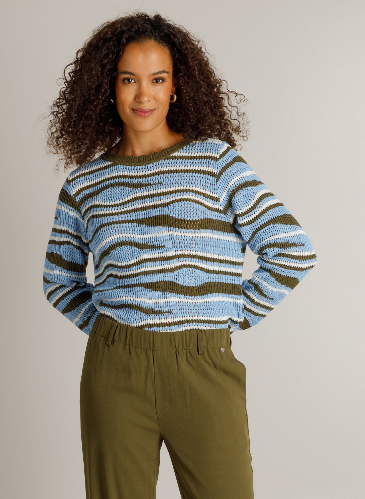 Hannah | Green/Multi-Colour