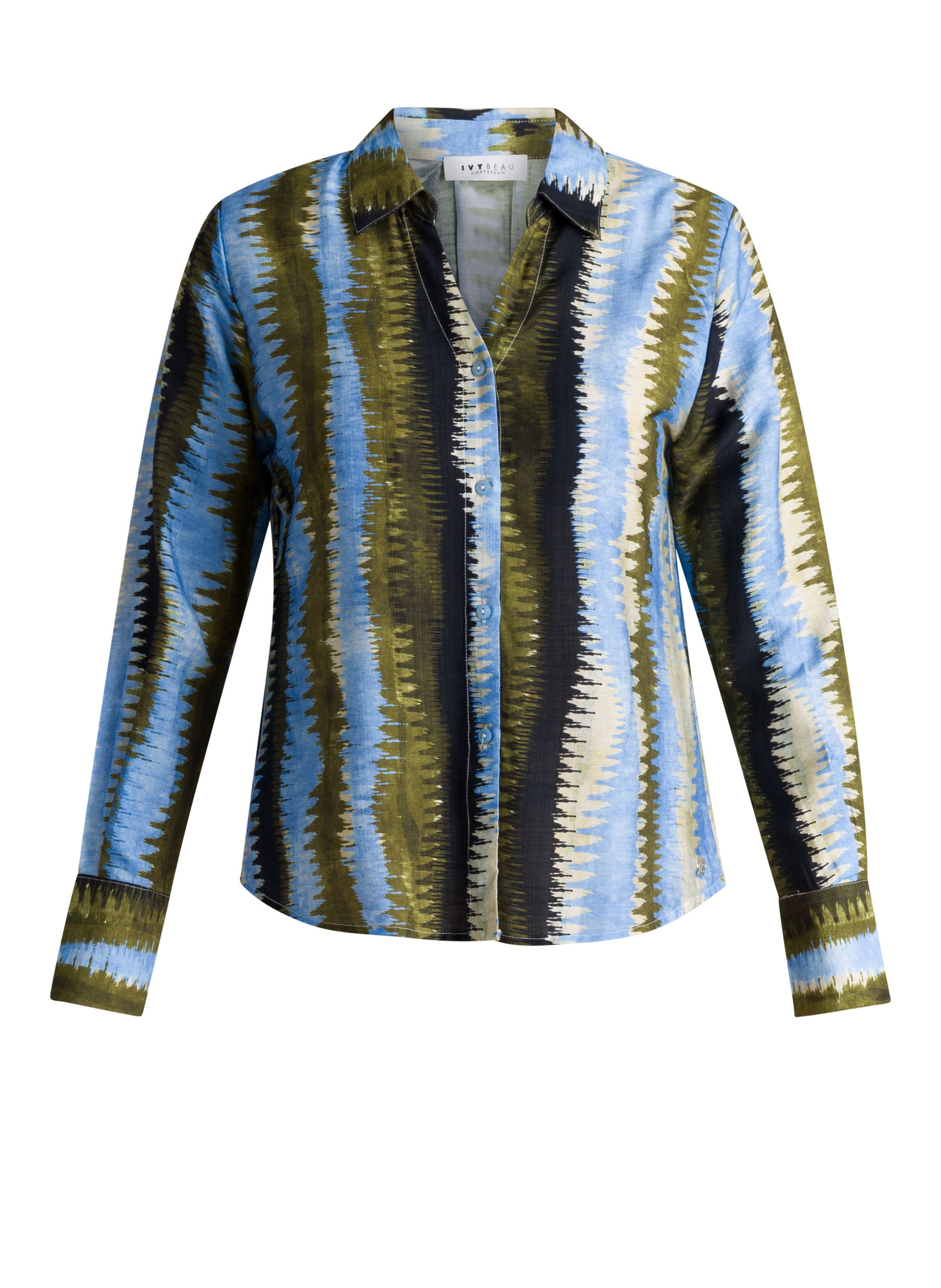 Huda | Sky Blue/Multi color