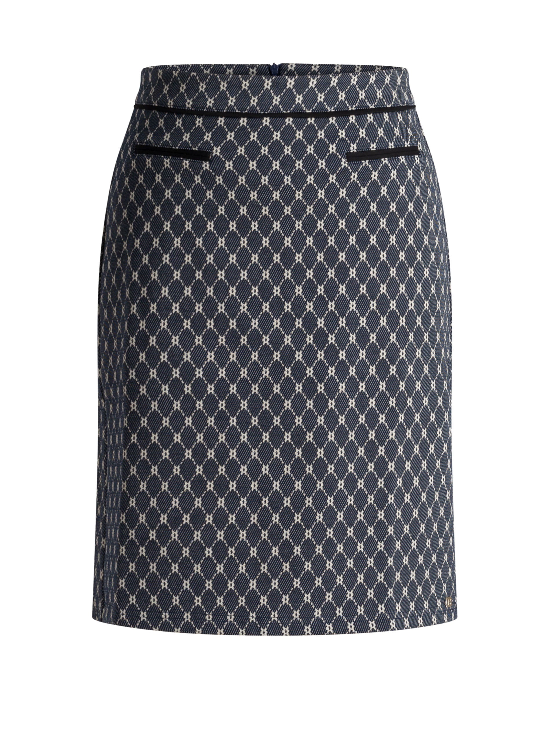 Hillary | Dark Blue/Multi-col