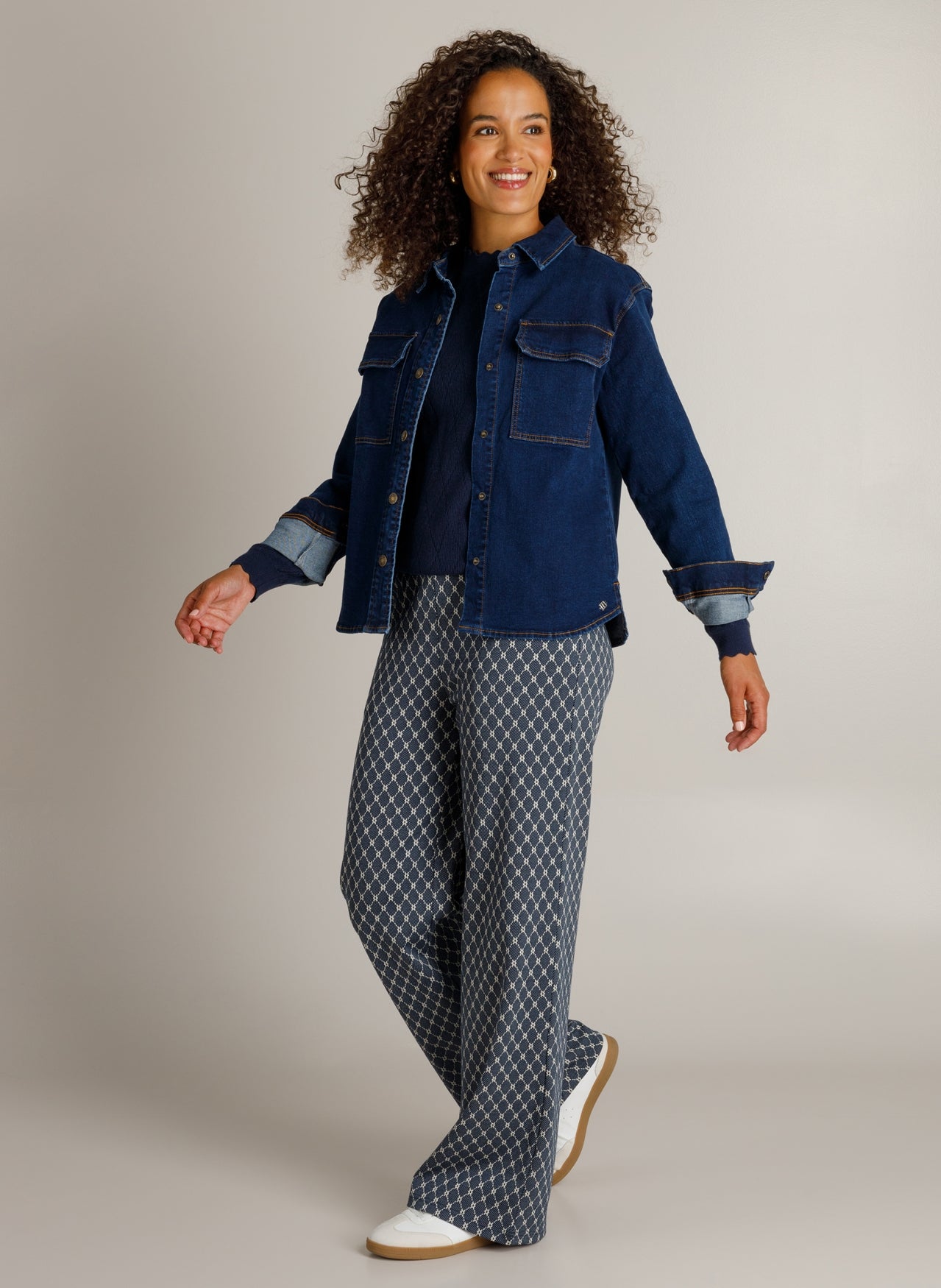 Hege | Dark Blue/Multi col