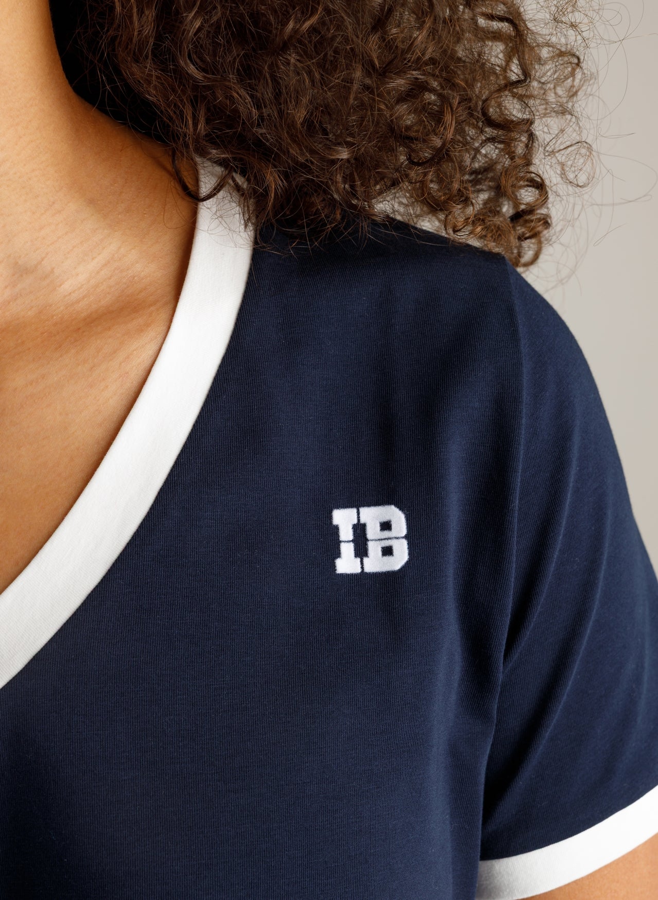 Haylen | Dark Blue/Off white